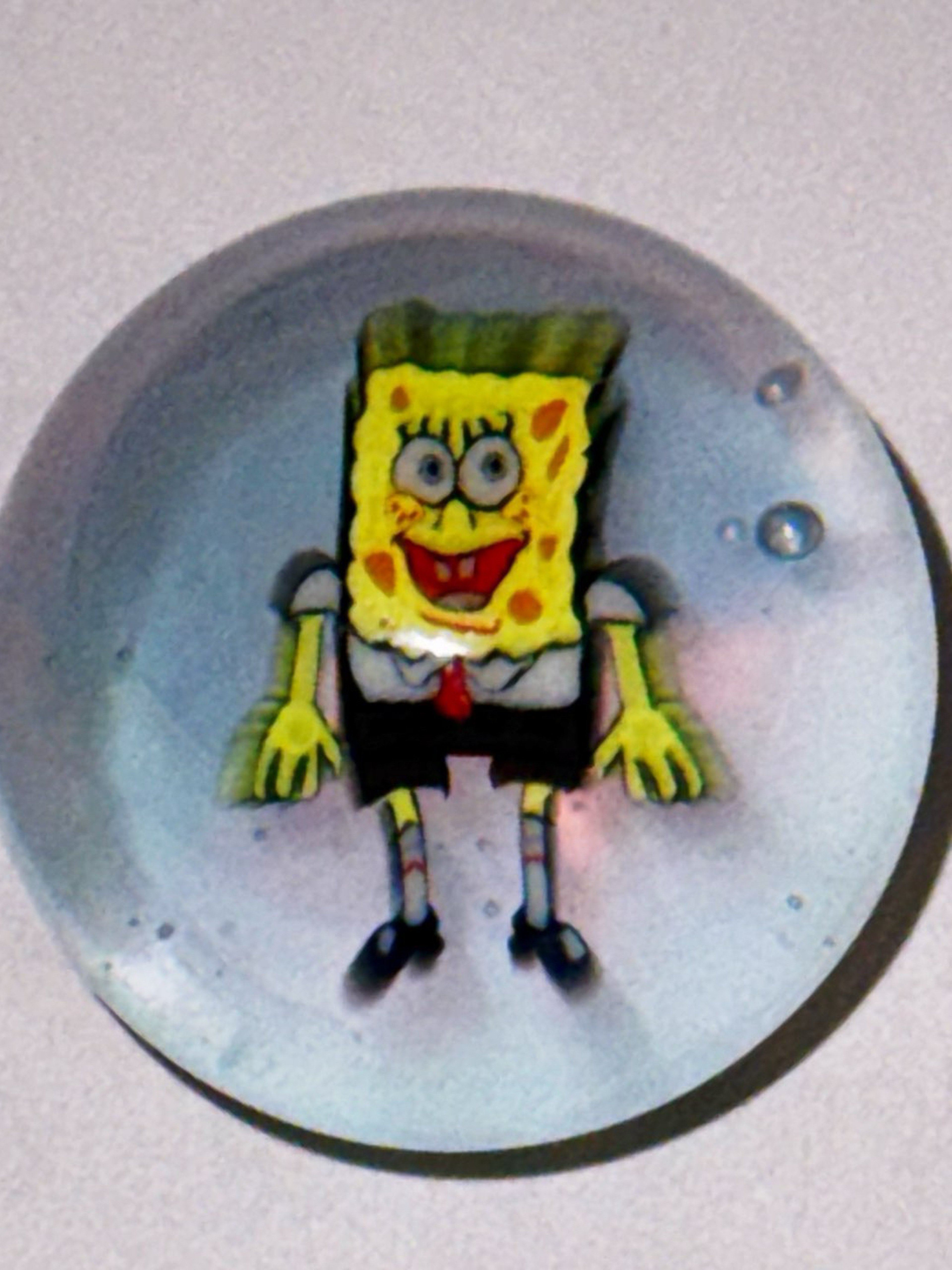Preview pic of Keys Glass SpongeBob Marble