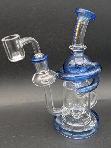 Preview pic of Hittn Glass 7" Orbit Recycler Dab Rig