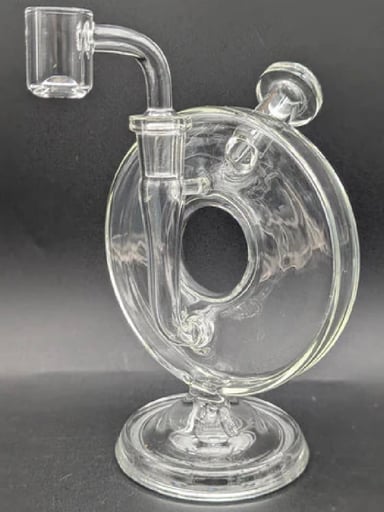Preview pic of Phoenix 6.5" Clear Donut Dab RIg