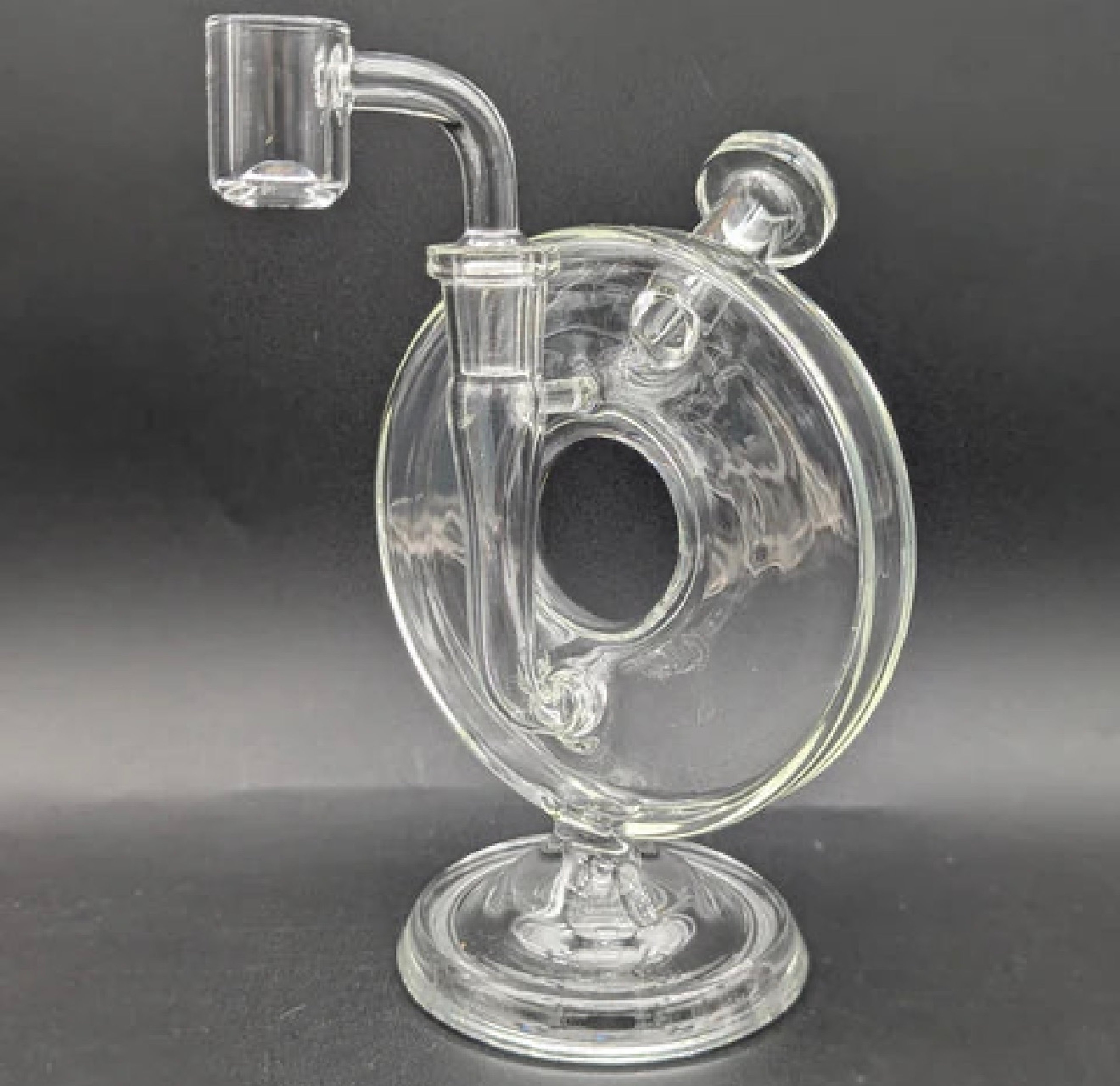 Phoenix 6.5" Clear Donut Dab RIg image 0