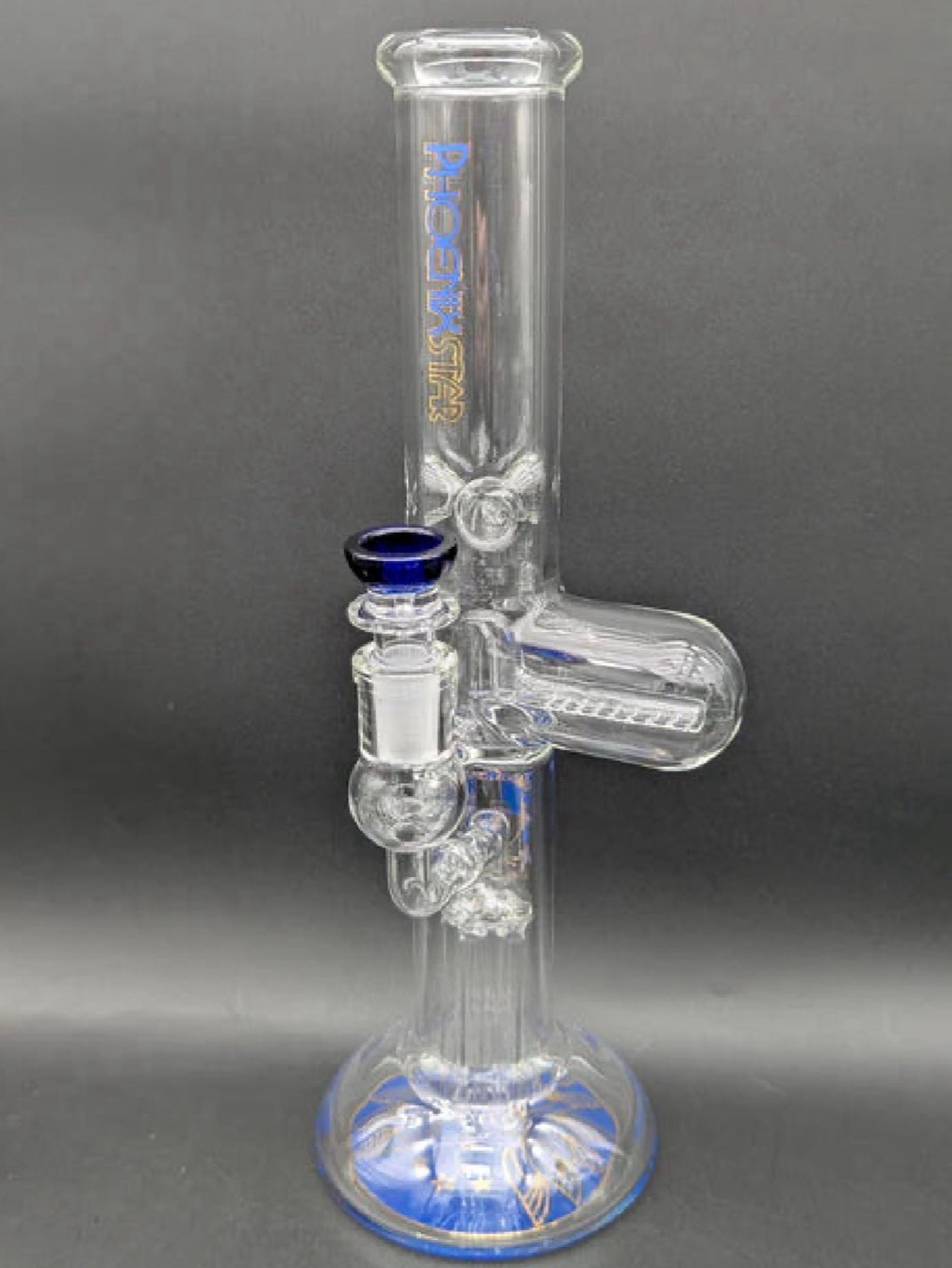 Phoenix 14" Tree to Inline Hollow Foot Bong image 0