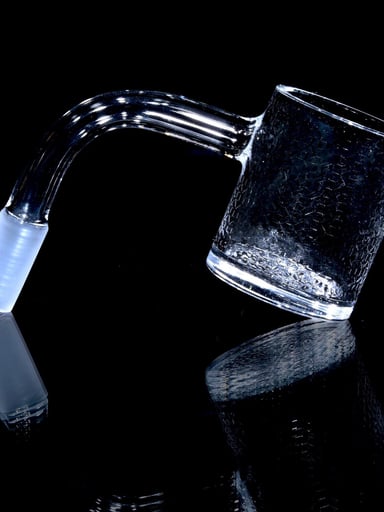 Preview pic of Black Market Glass - Full LSD 30mm XL Bucket Beveled Flat-top Banger w/ 6mm thick base - 10mm/90° Joint