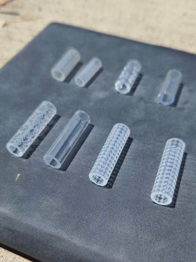 Preview pic of 8x Dnail Hollow Quartz Pillars