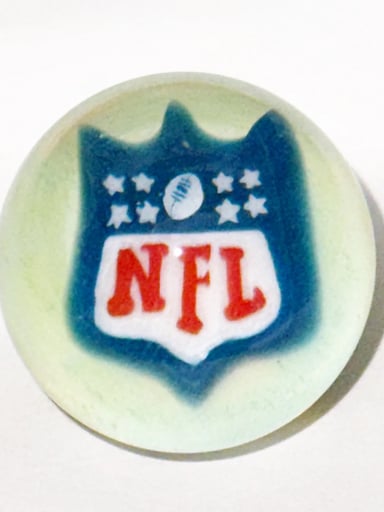Preview pic of Keys Glass NFL Marble