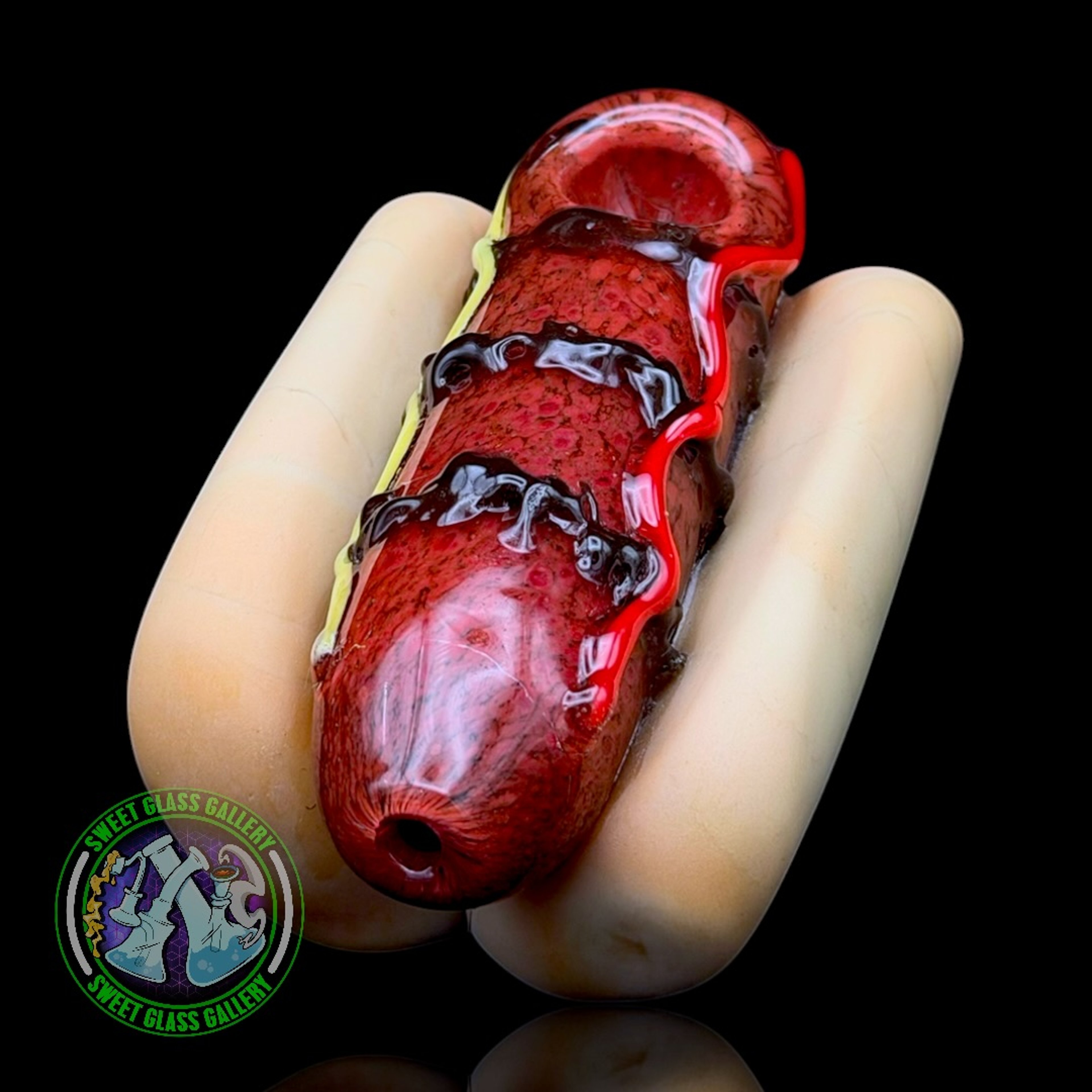 Preview pic of Empire Glassworks - Dry Pipe #5 - Hot Dog