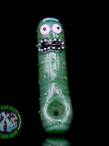 Preview pic of Empire Glassworks - Dry Pipe #6 - Pickle Rick