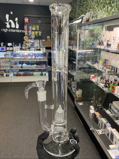 Preview pic of Greek Glass Inline Invert 4 Clear