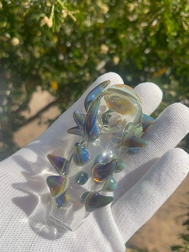 Preview pic of MELT YOU MELLOW blue honey spiked pipe 🌀