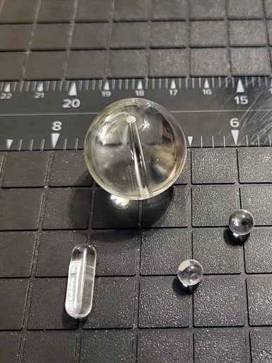 Preview pic of Quartz Superball Airflow Marble Set with Terp Pill and Pearls