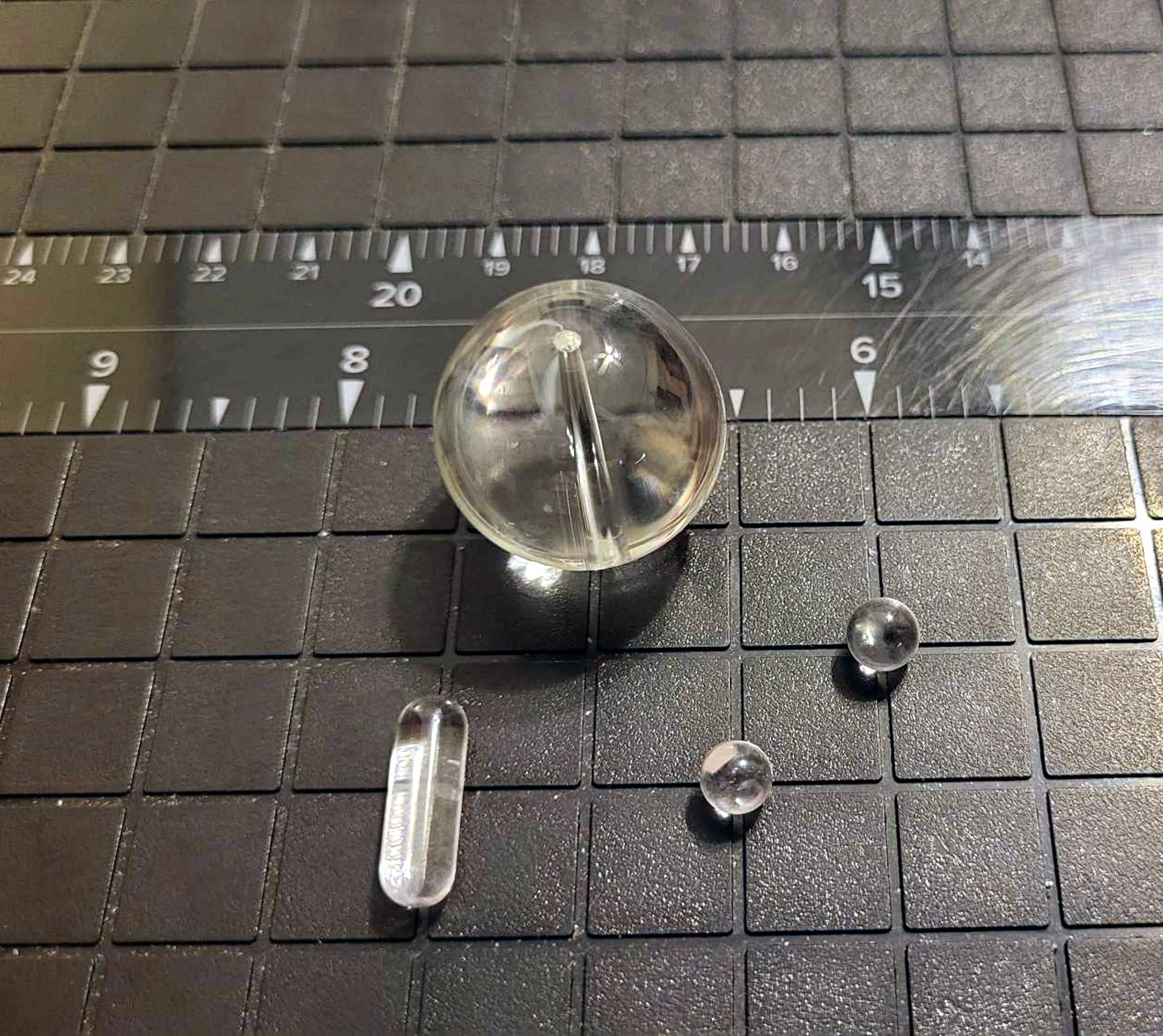 Preview pic of Quartz Superball Airflow Marble Set with Terp Pill and Pearls