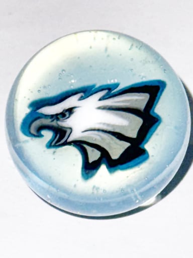 Preview pic of Keys Glass Eagles Marble