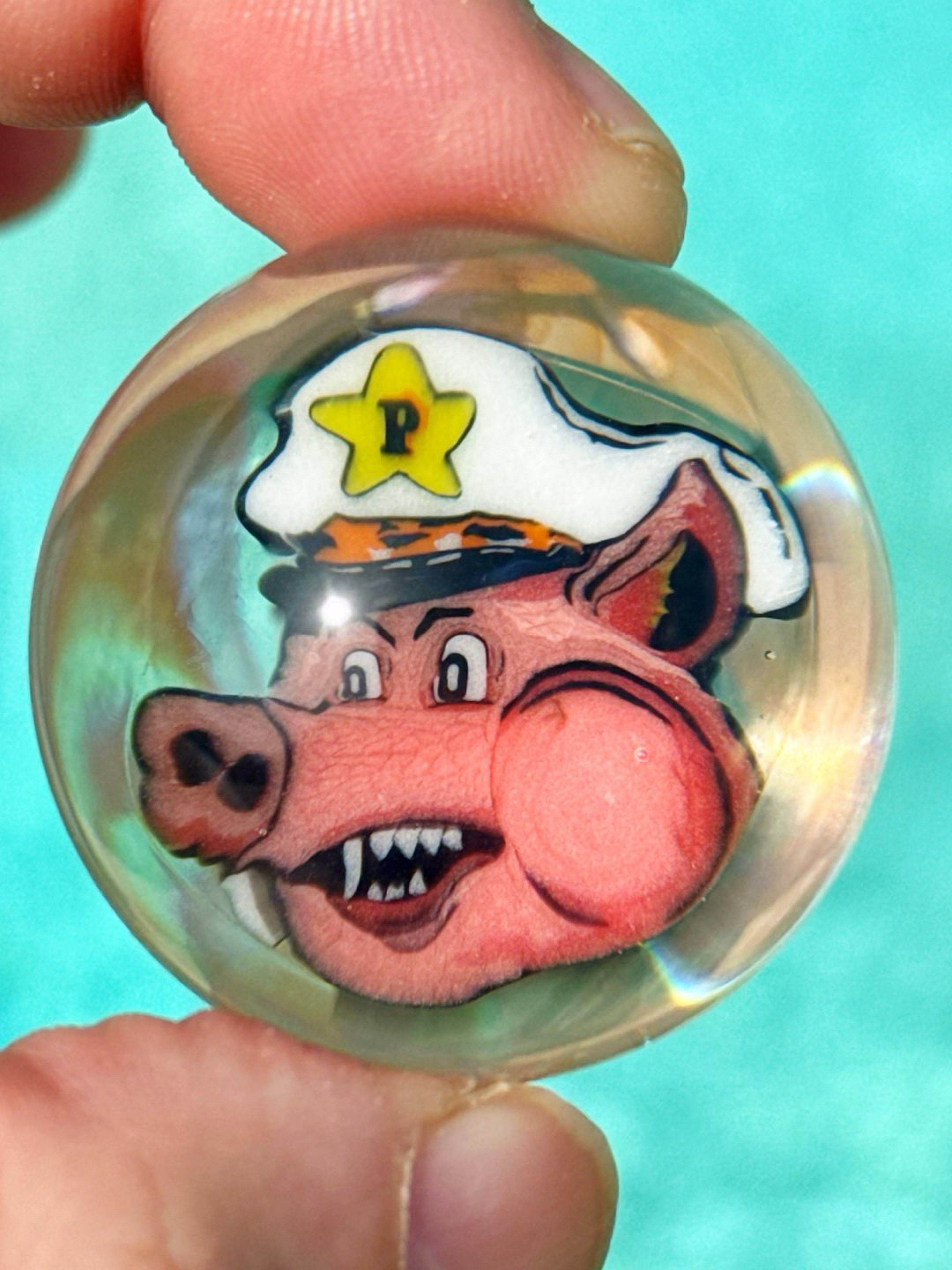Preview pic of Tombstoned Glass Pigs is Beautiful Marble