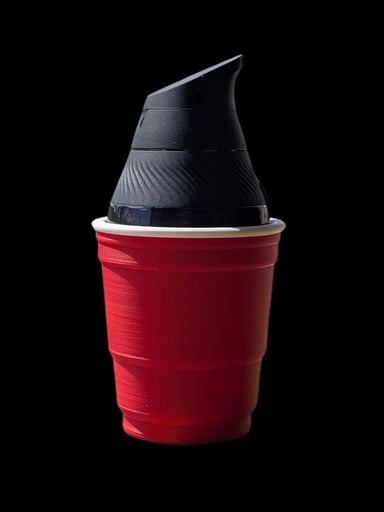 Preview pic of Headstash Menace Proxy Solo Cup 3D Printed Red