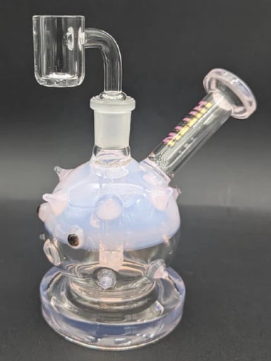 Preview pic of Hittn Glass 5" Puffer Fish Dab Rig