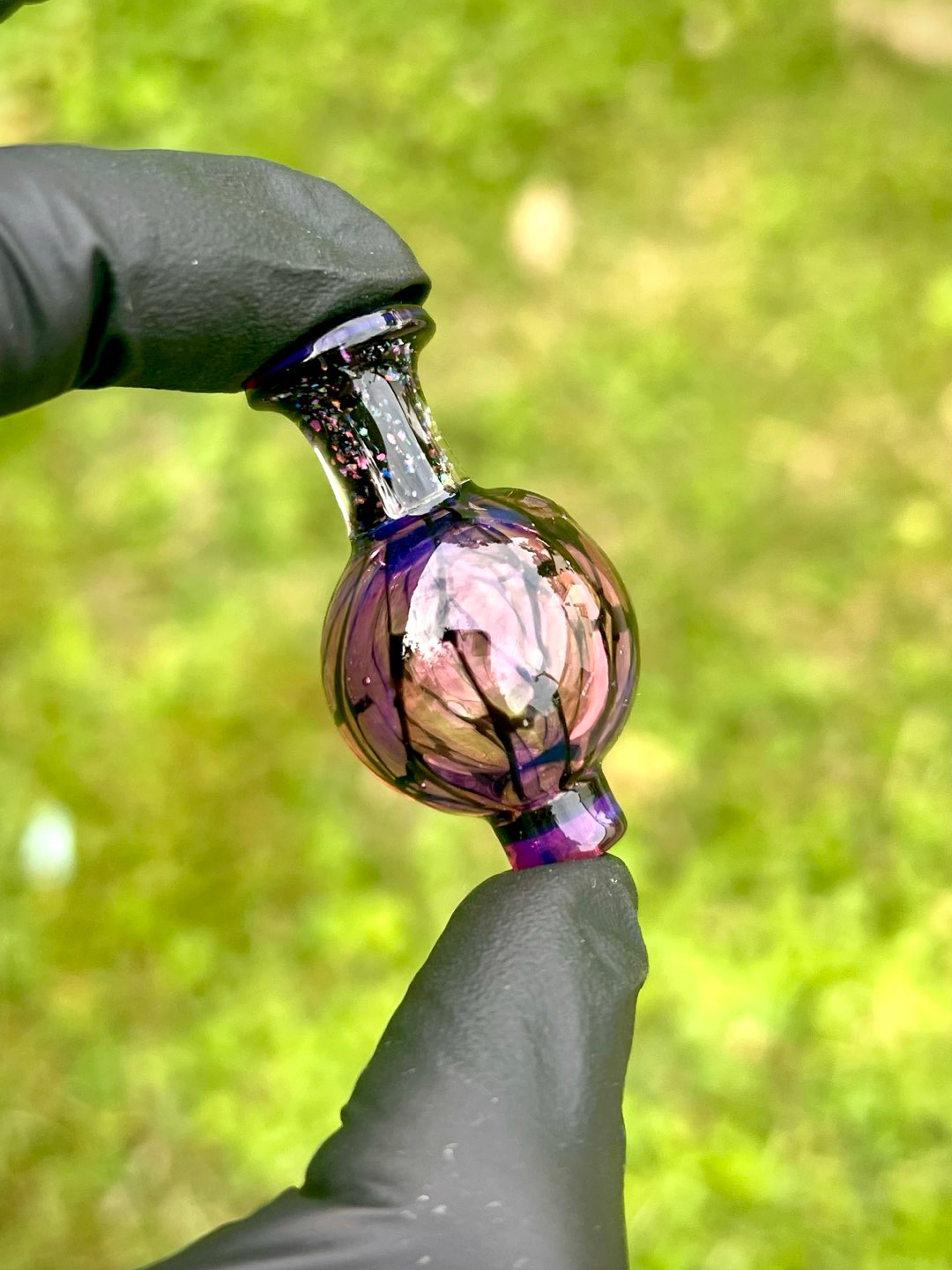 Preview pic of Stained Glass Carb Cap