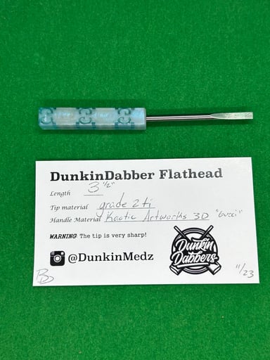 Preview pic of 3 1/2” DunkinDabber Flathead