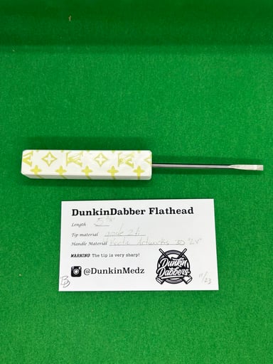 Preview pic of 5 3/8” DunkinDabber Flathead