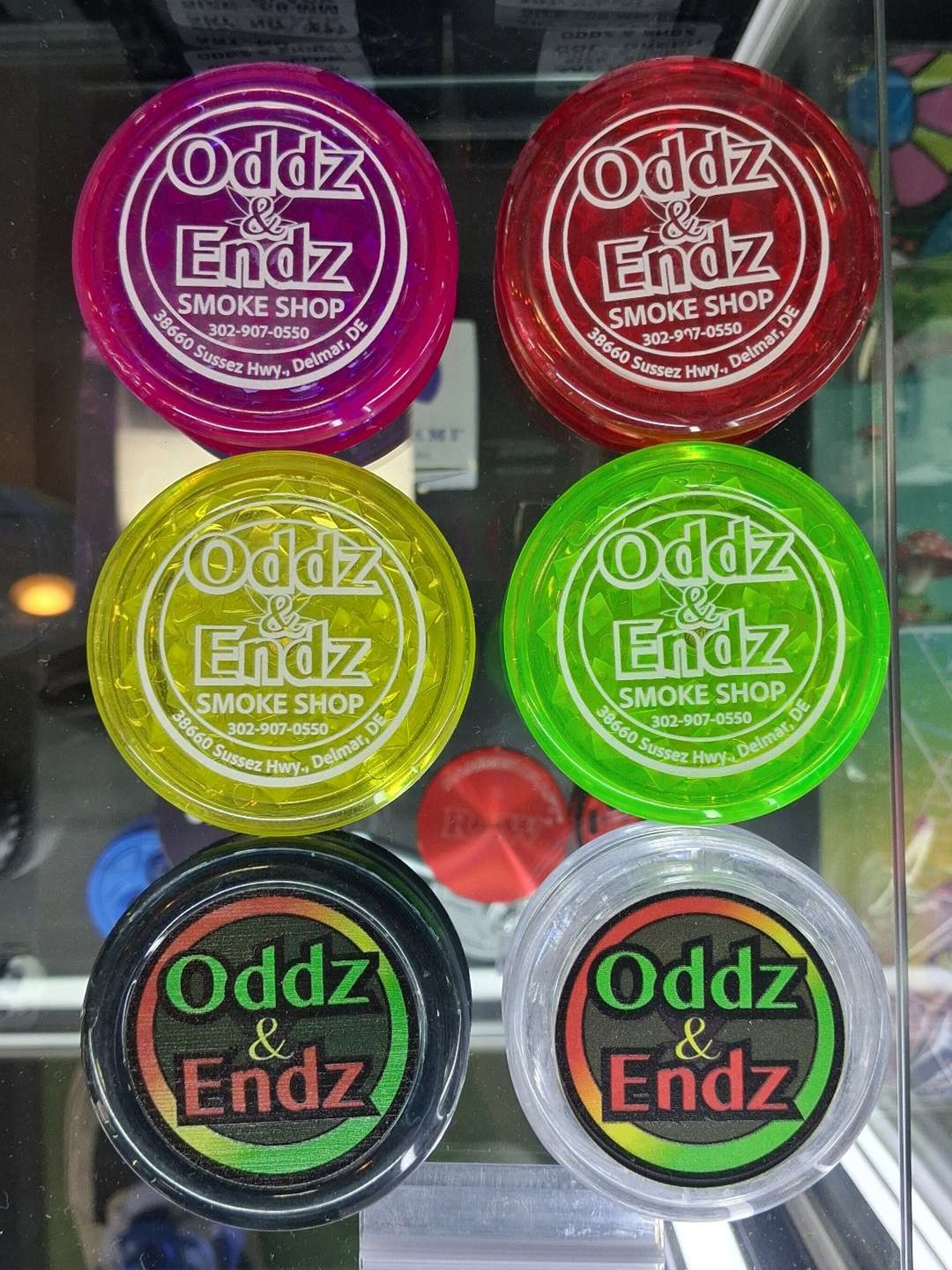 3pc acrylic/plastic style grinder image 0
