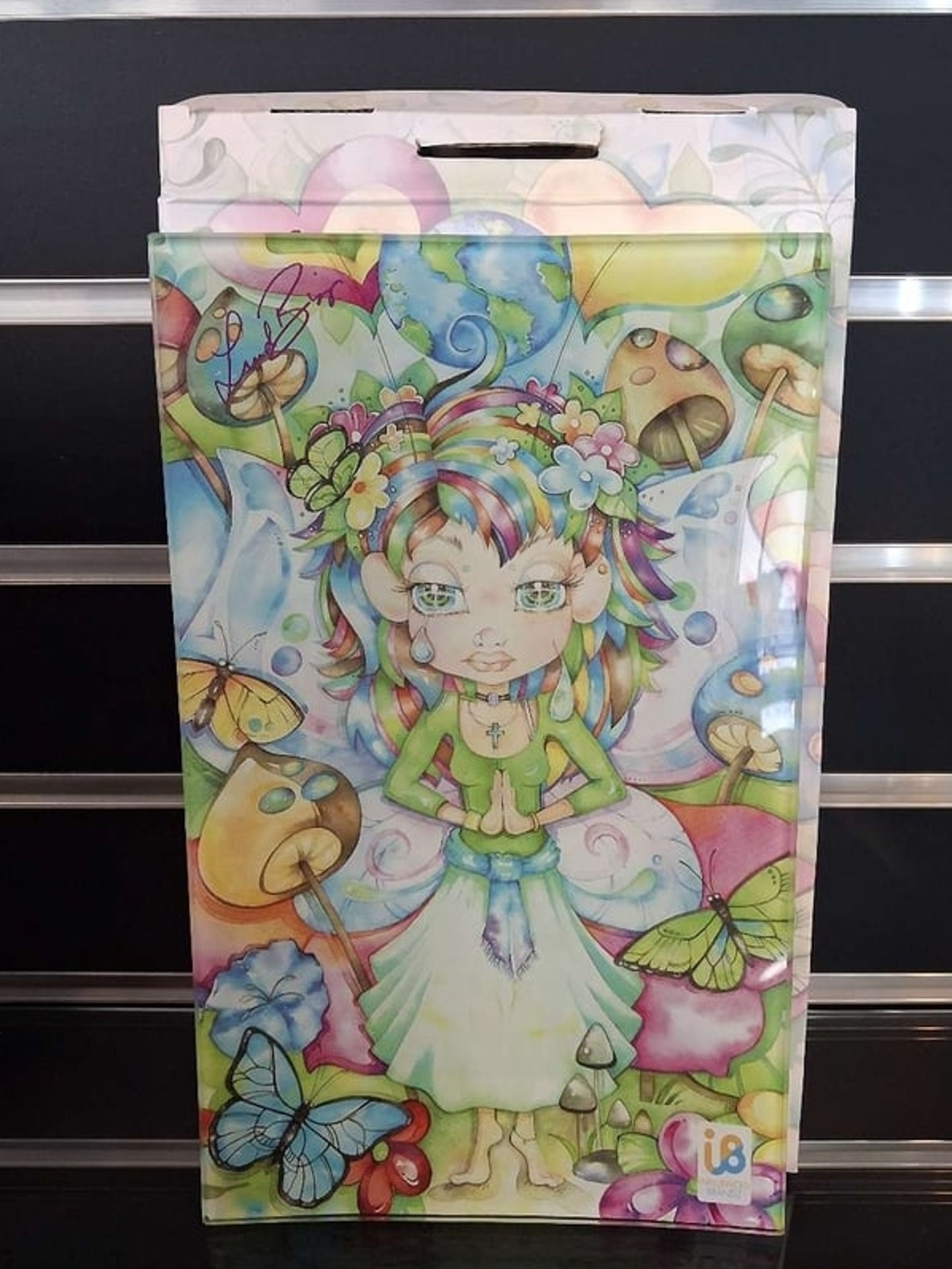 Preview pic of Shatterproof glass rolling tray by Linda Biggs