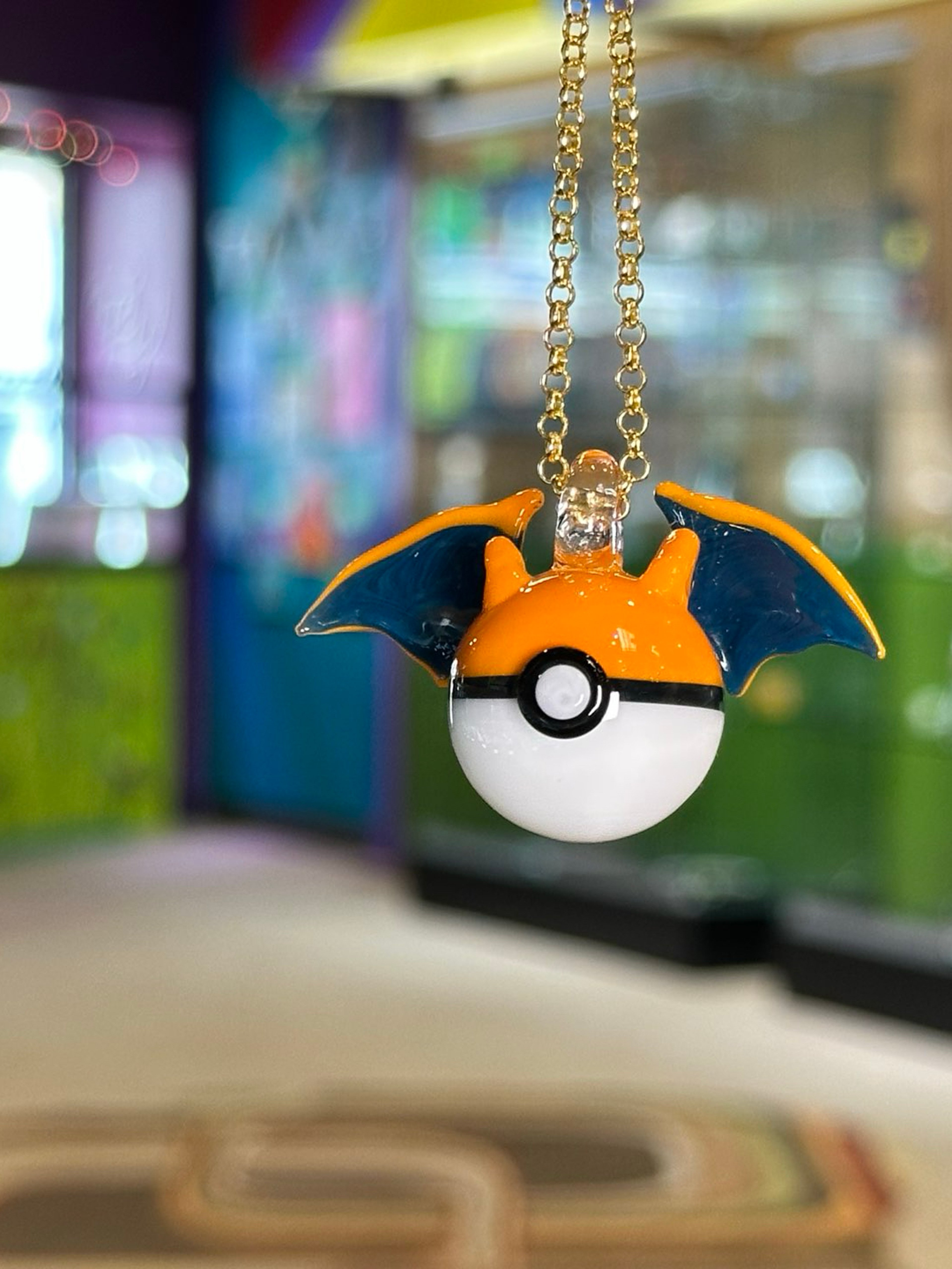 Charizard Pokeball Pendant image 0