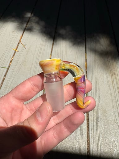 Preview pic of Serendipity 18mm 4 hole Slide with implosion horn and beveled rim