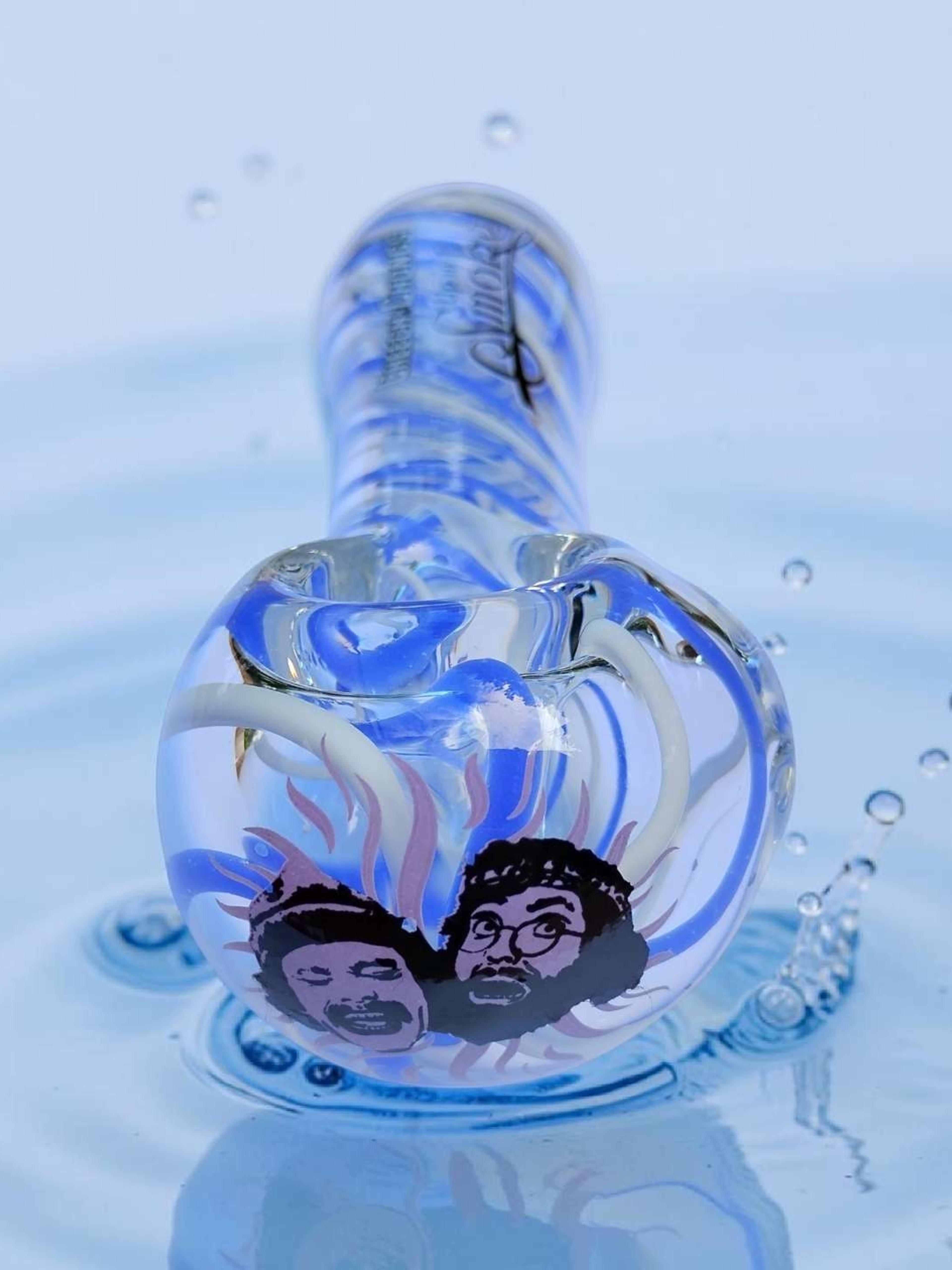 Purple Cheech & Chong Dry Spoon Up in Smoke image 0