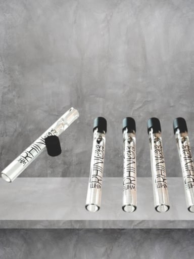 Preview pic of 5 pcs White Rhino Chillum & Cap