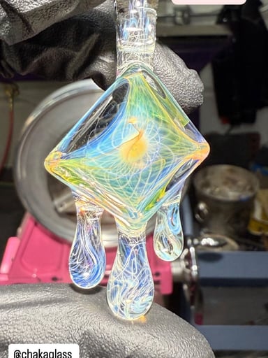 Preview pic of Brick Glass  x Chaka Glass Pendant