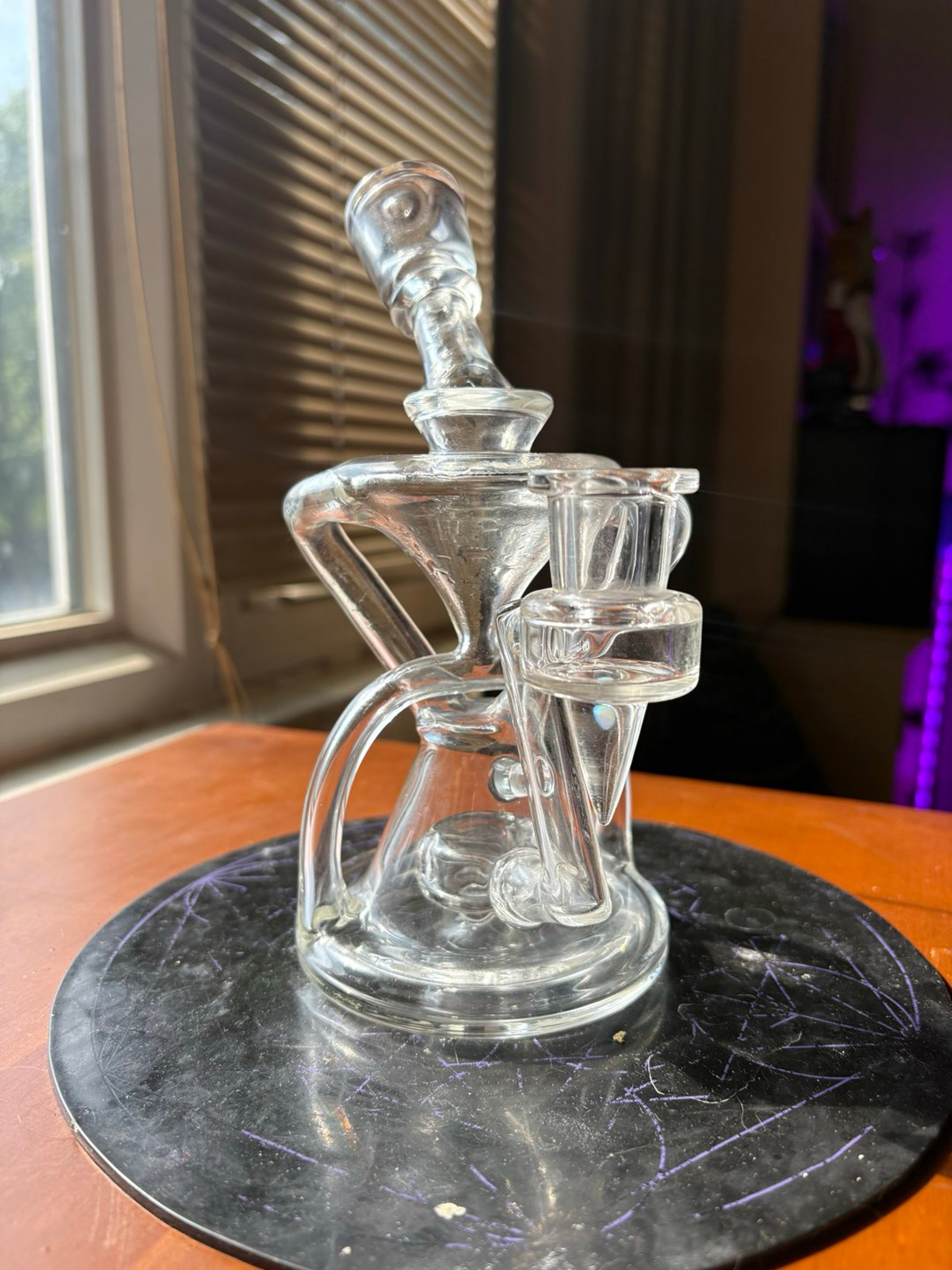 Echelon glass double double image 0