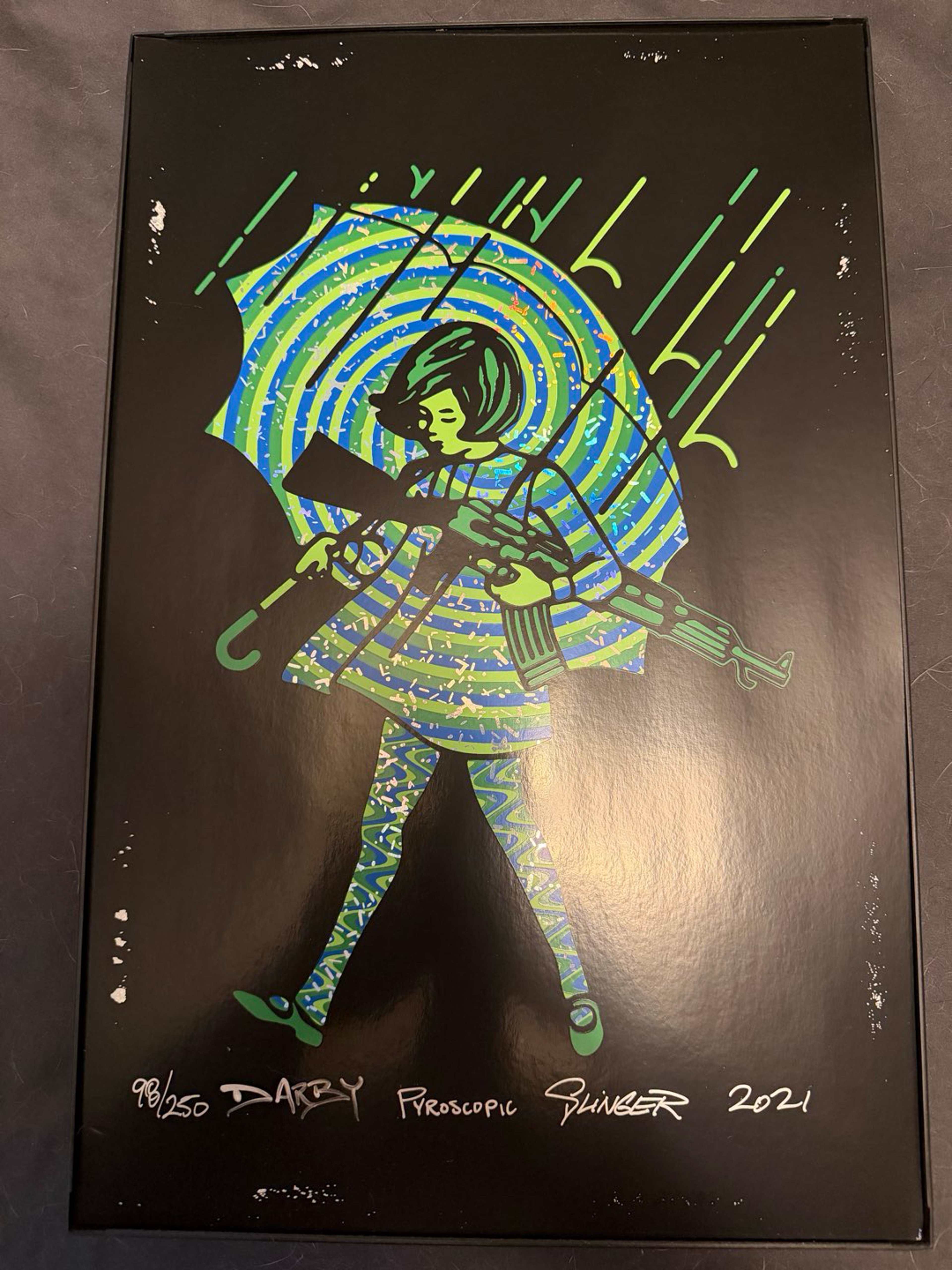 Slinger Darby assault girl print image 0