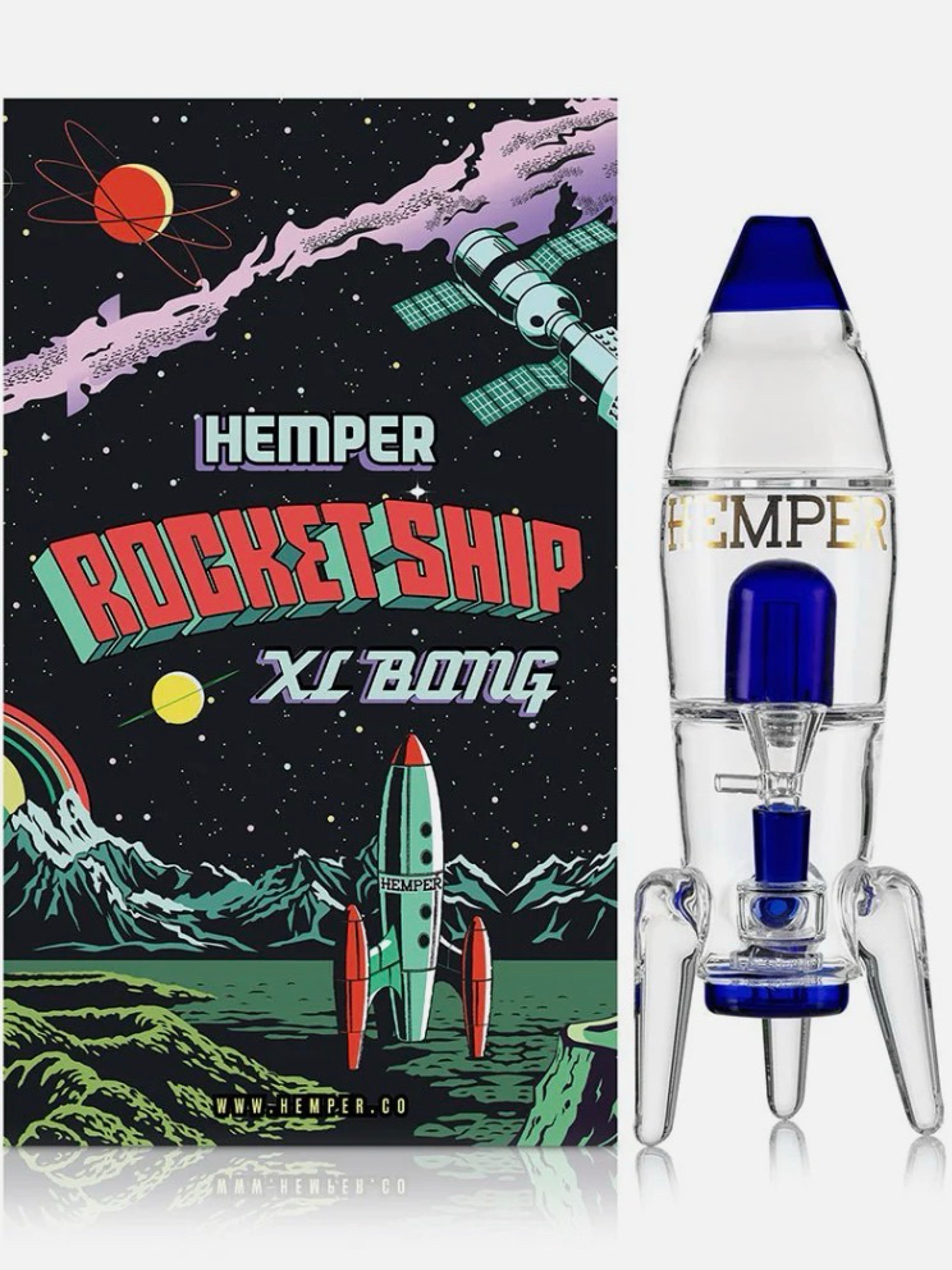 Preview pic of HEMPER Rocket Ship XL Bong