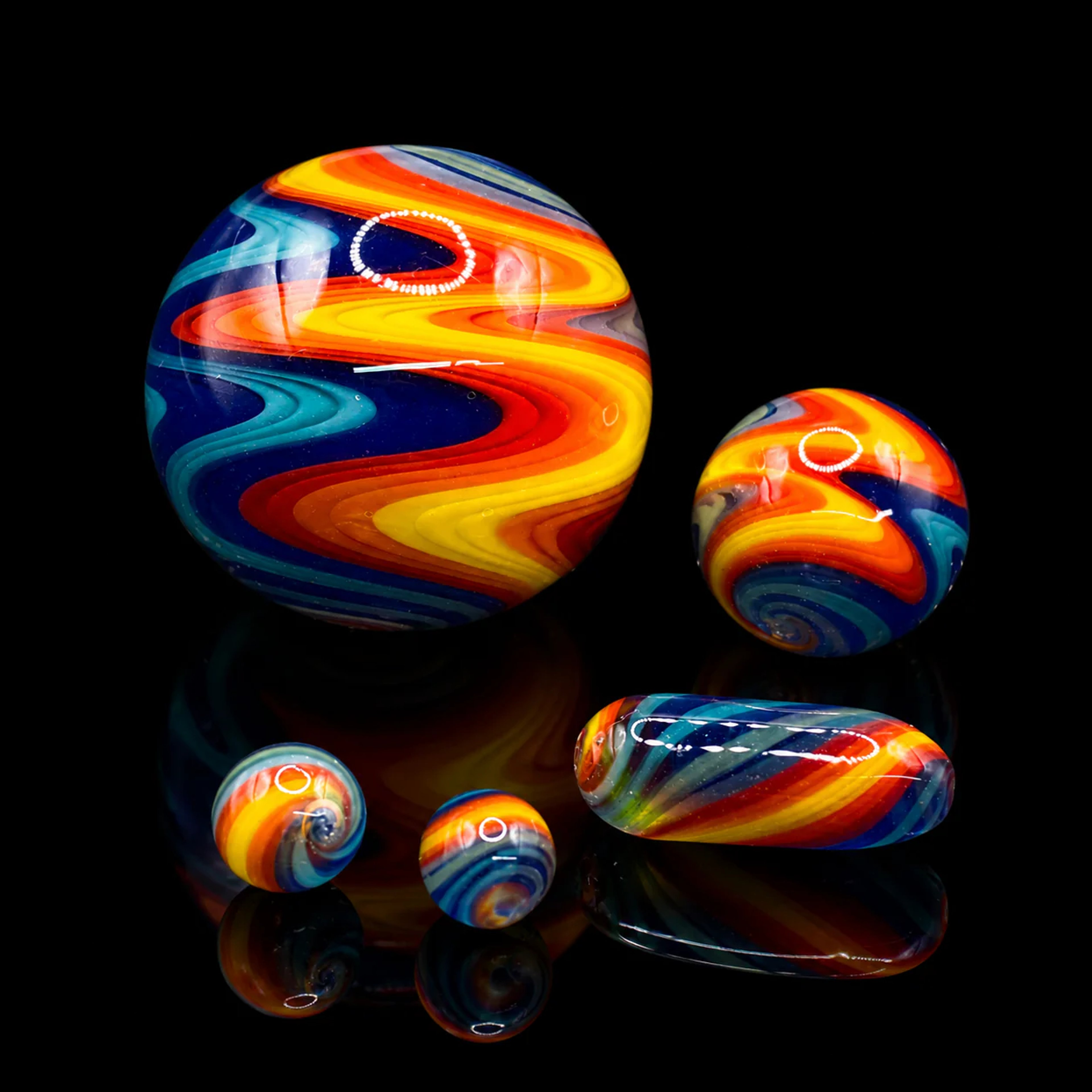 Preview pic of Wig Wag Marble Set – 5 Piece Terp Pearl & Pillar Set