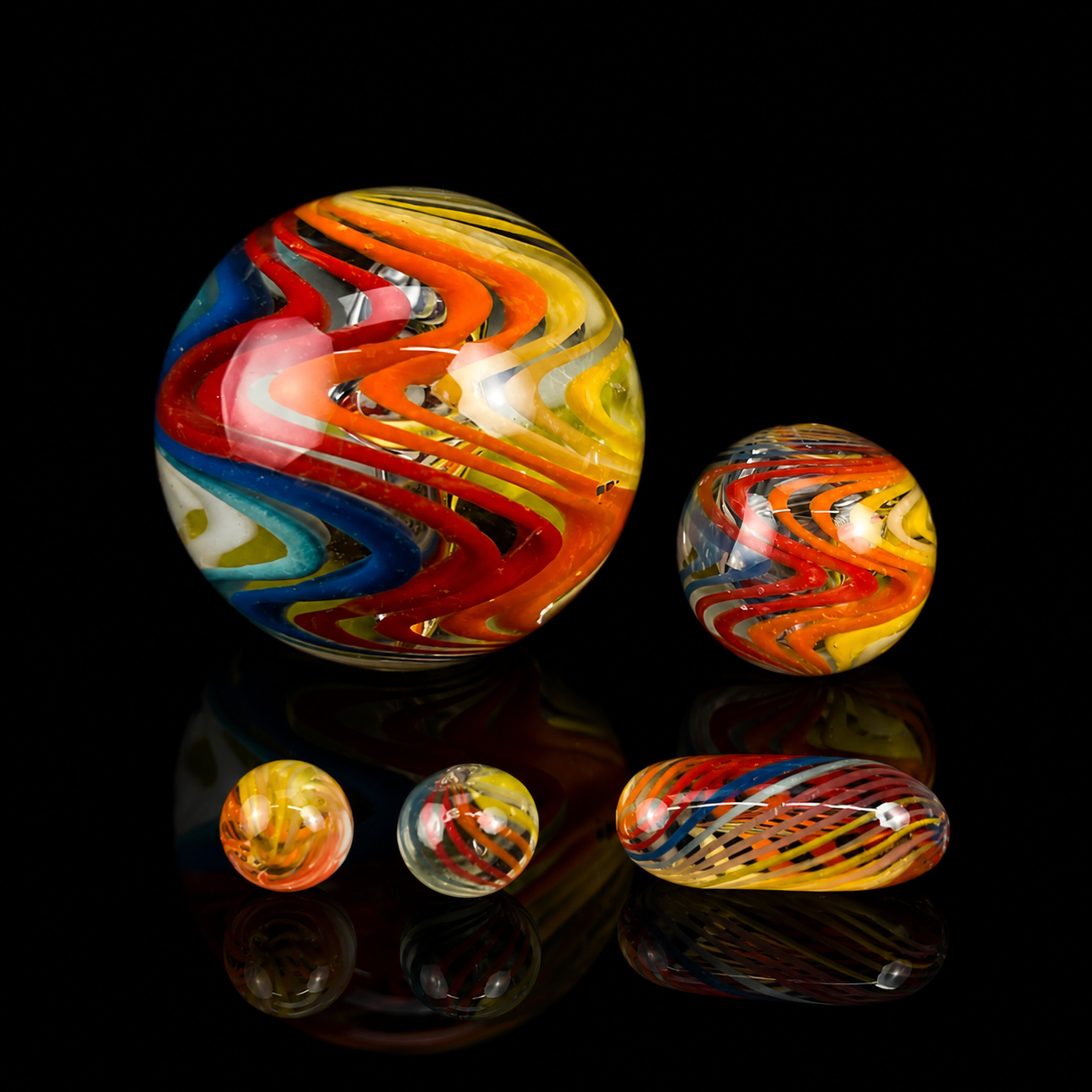 Preview pic of Wig Wag Marble Set – 5 Piece Terp Pearl & Pillar Set