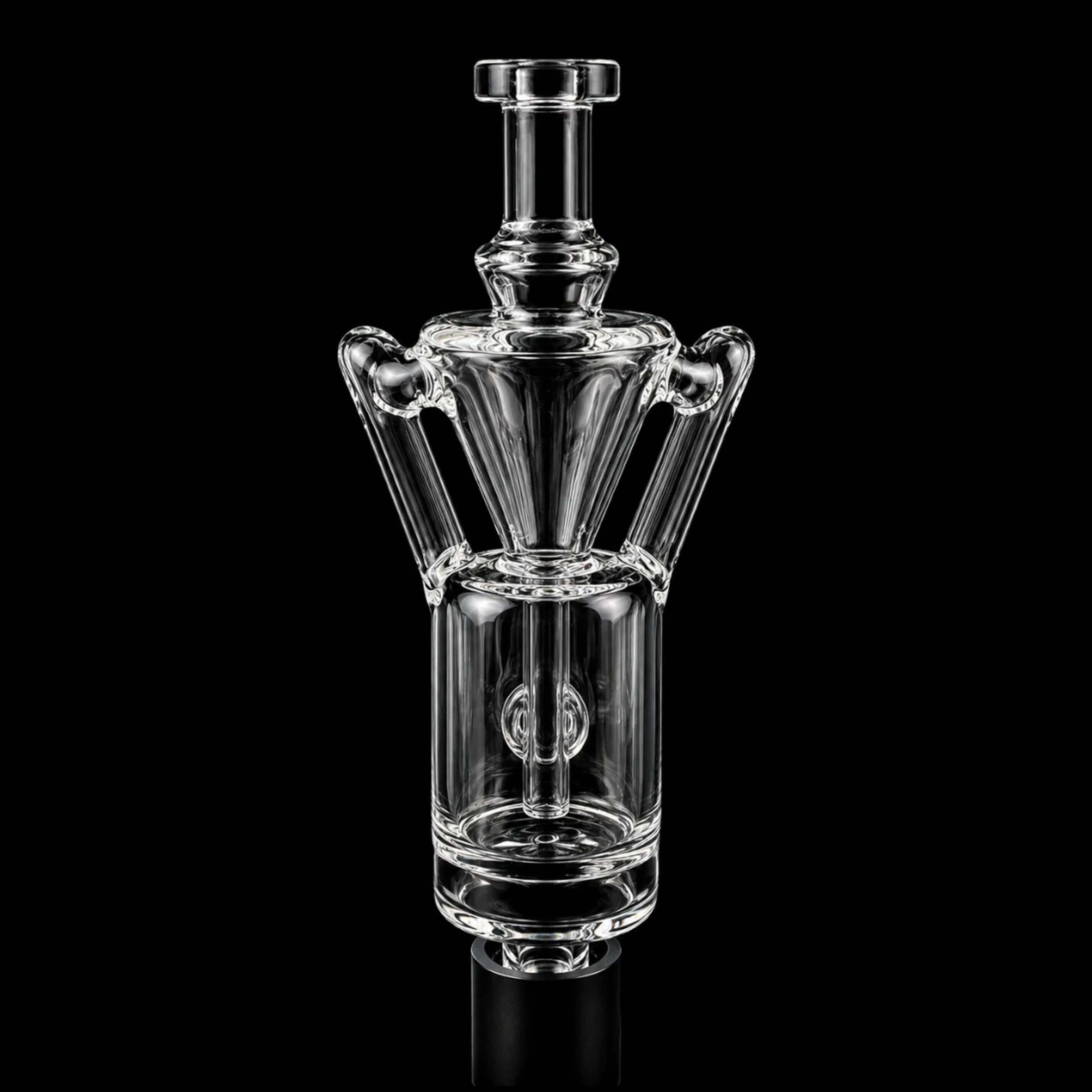 Clear Recycler Top Attachment For Puffco Pivot image 0