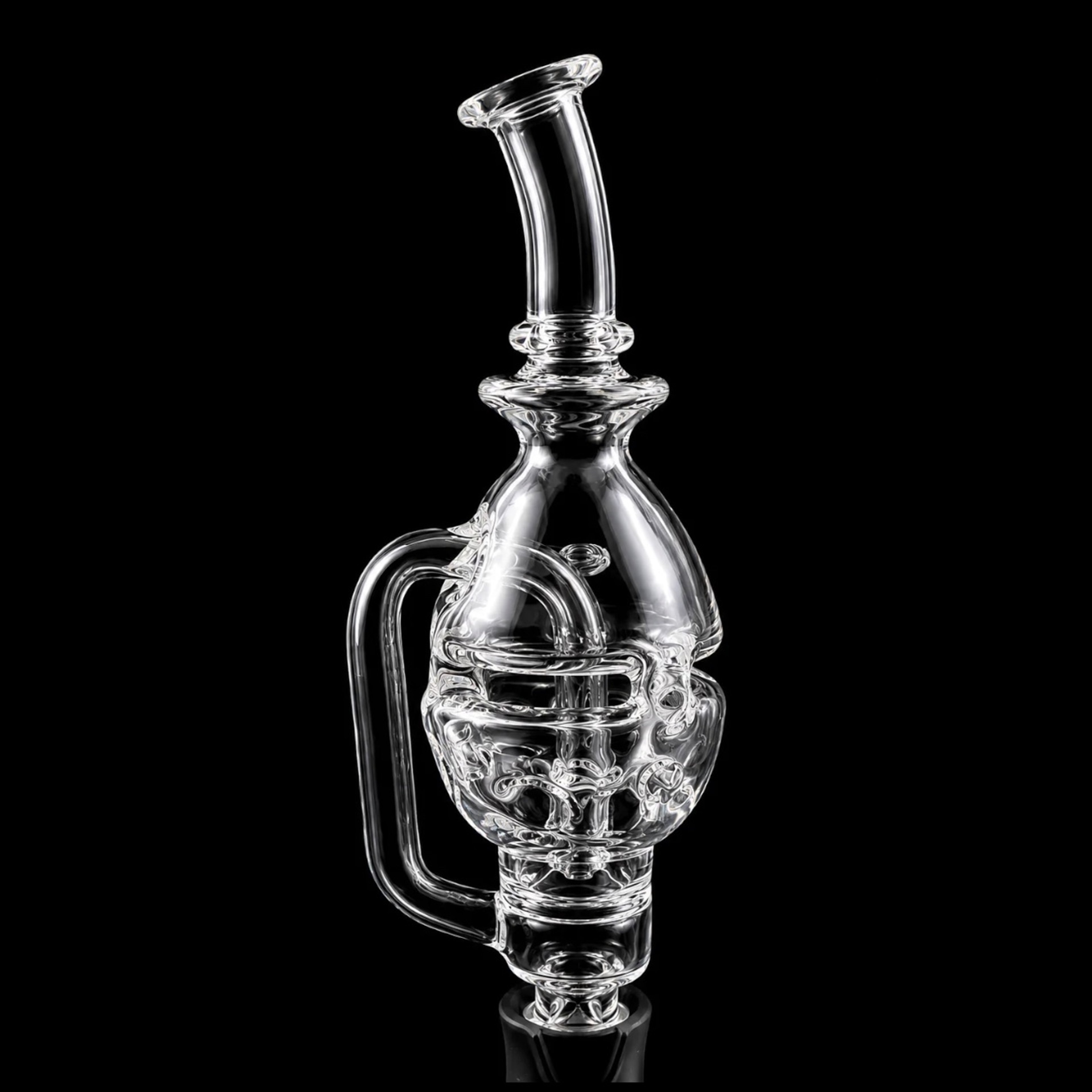 Clear Fab Egg Bubbler Attachment For Puffco Pivot image 0