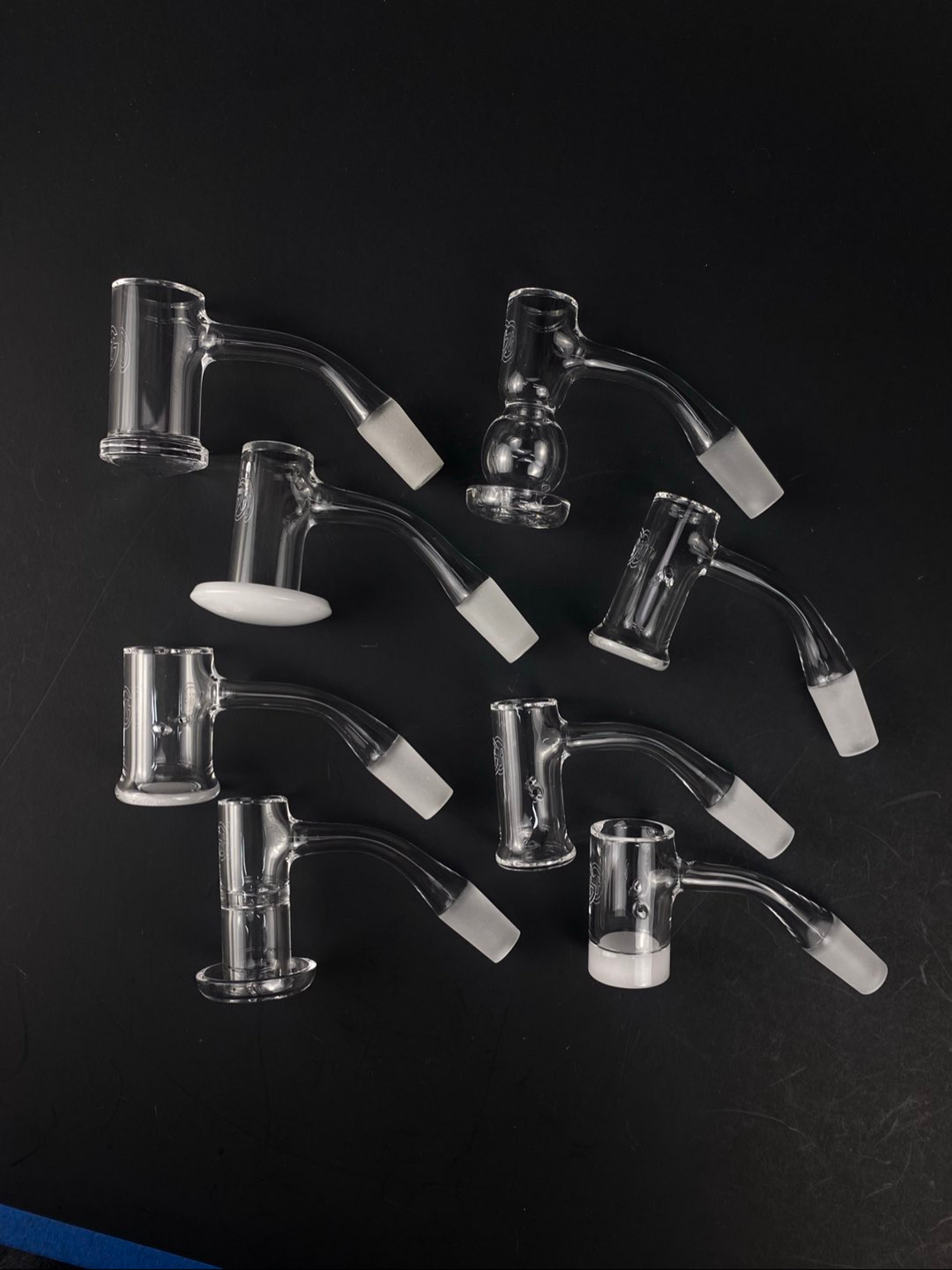 Preview pic of 8 Pack - 14mm 45° Quartz Banger Bundle