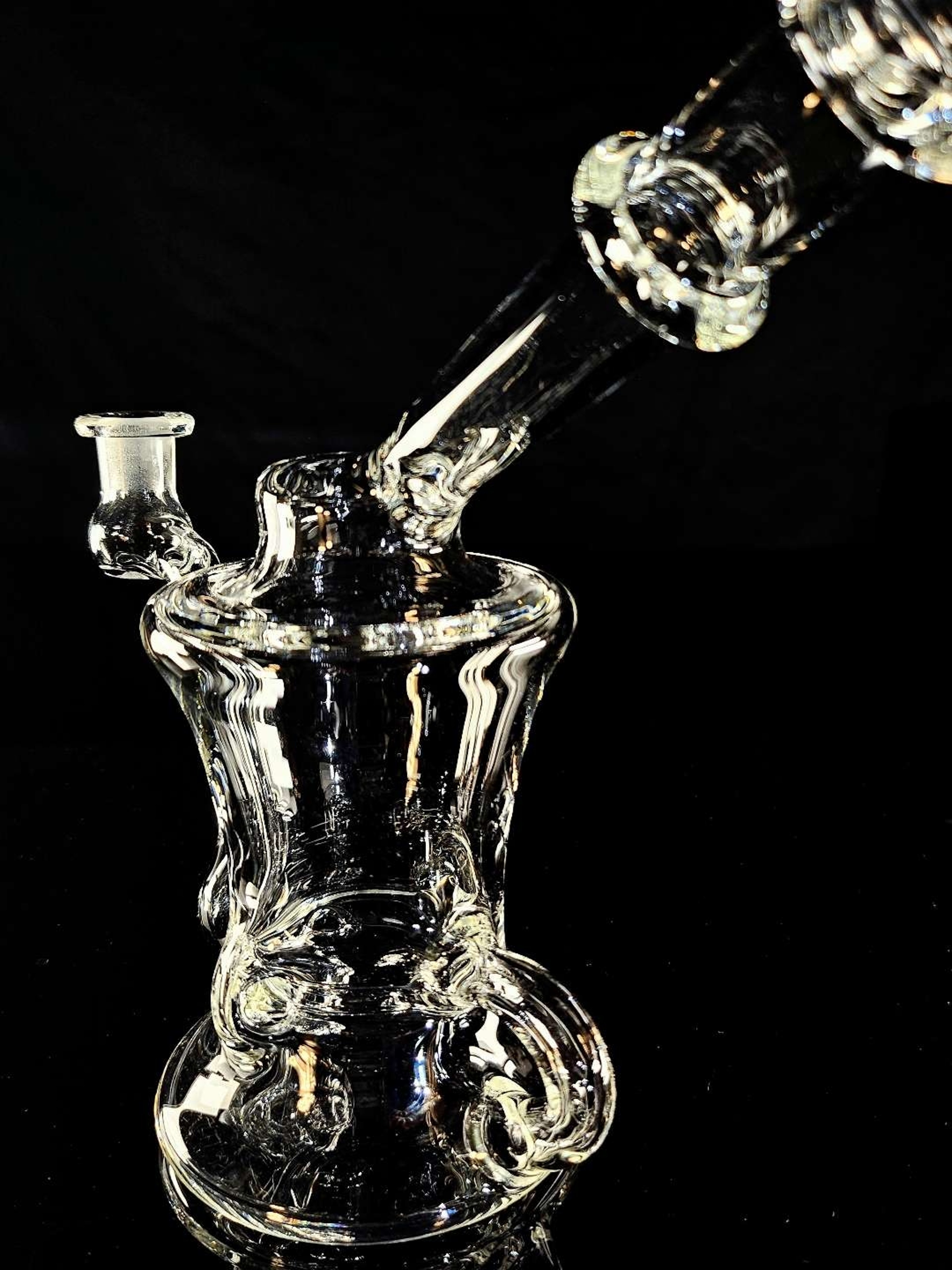 Preview pic of Guru Glass Blooper Dual Uptake w/ Drain