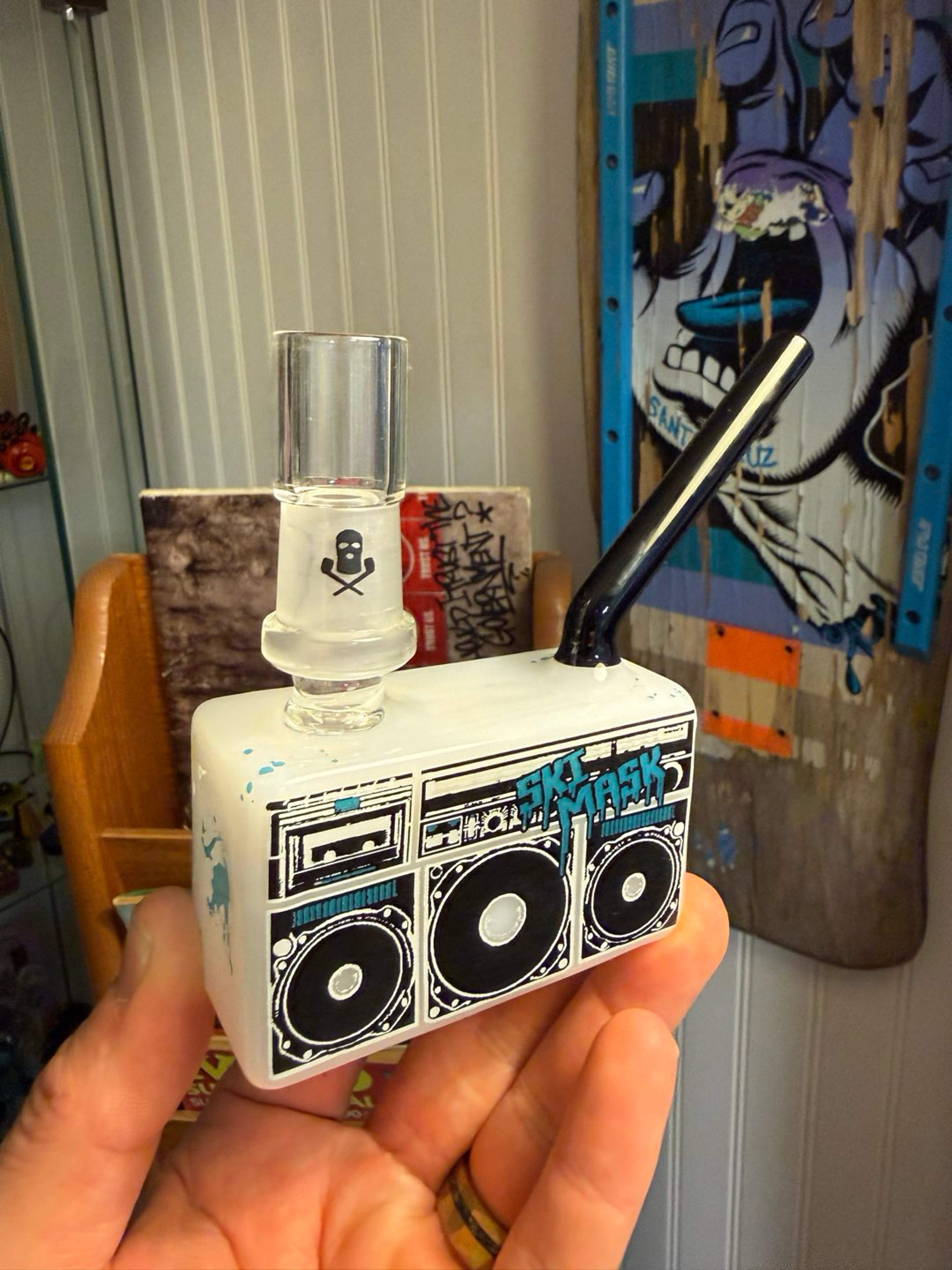 Preview pic of Ski Mask boom box OG rig