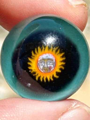 Preview pic of Keys Glass Sublime Sun Marble