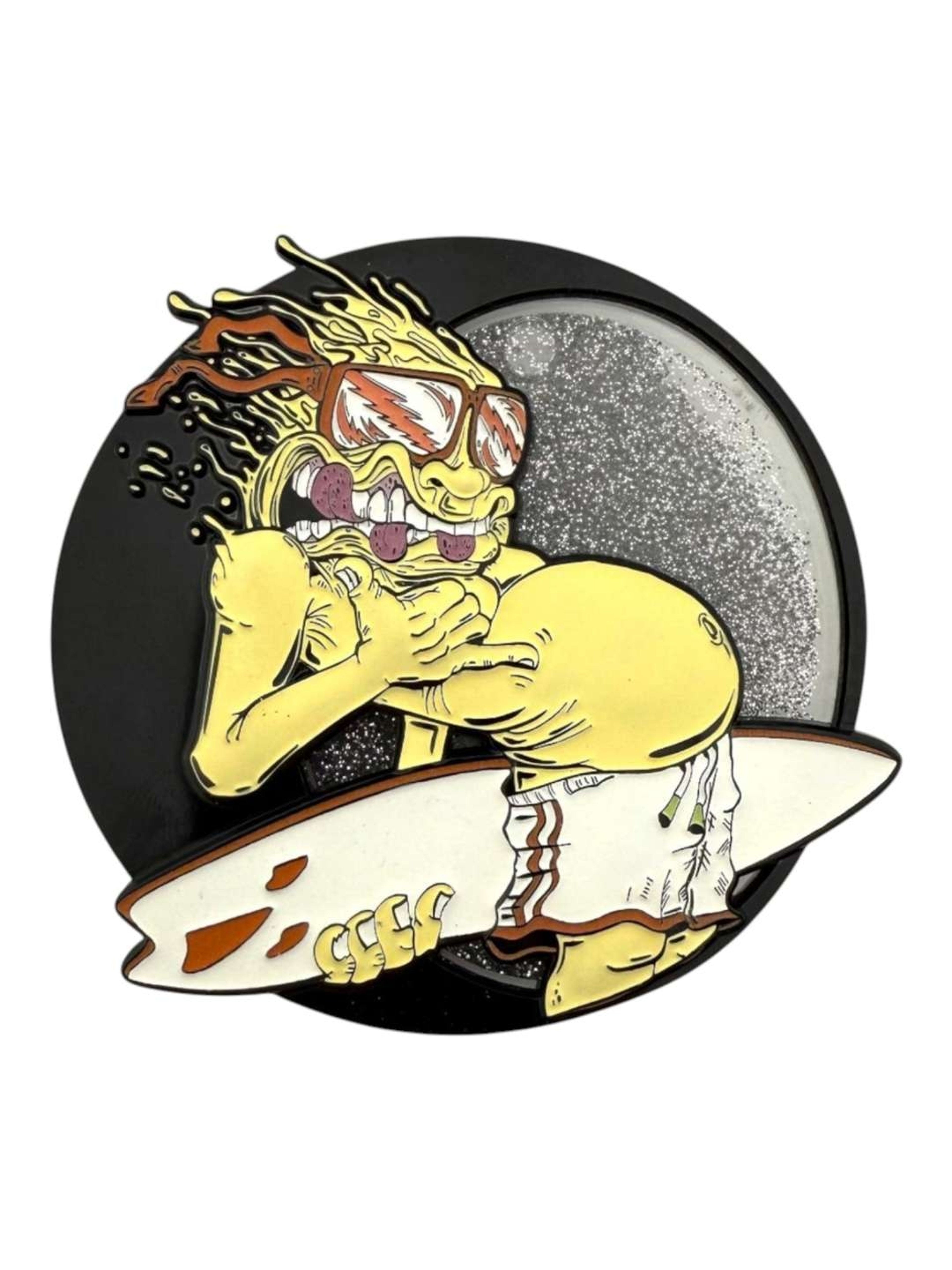 Preview pic of Aaron Brooks x Ground Score "Hang 10" Pin