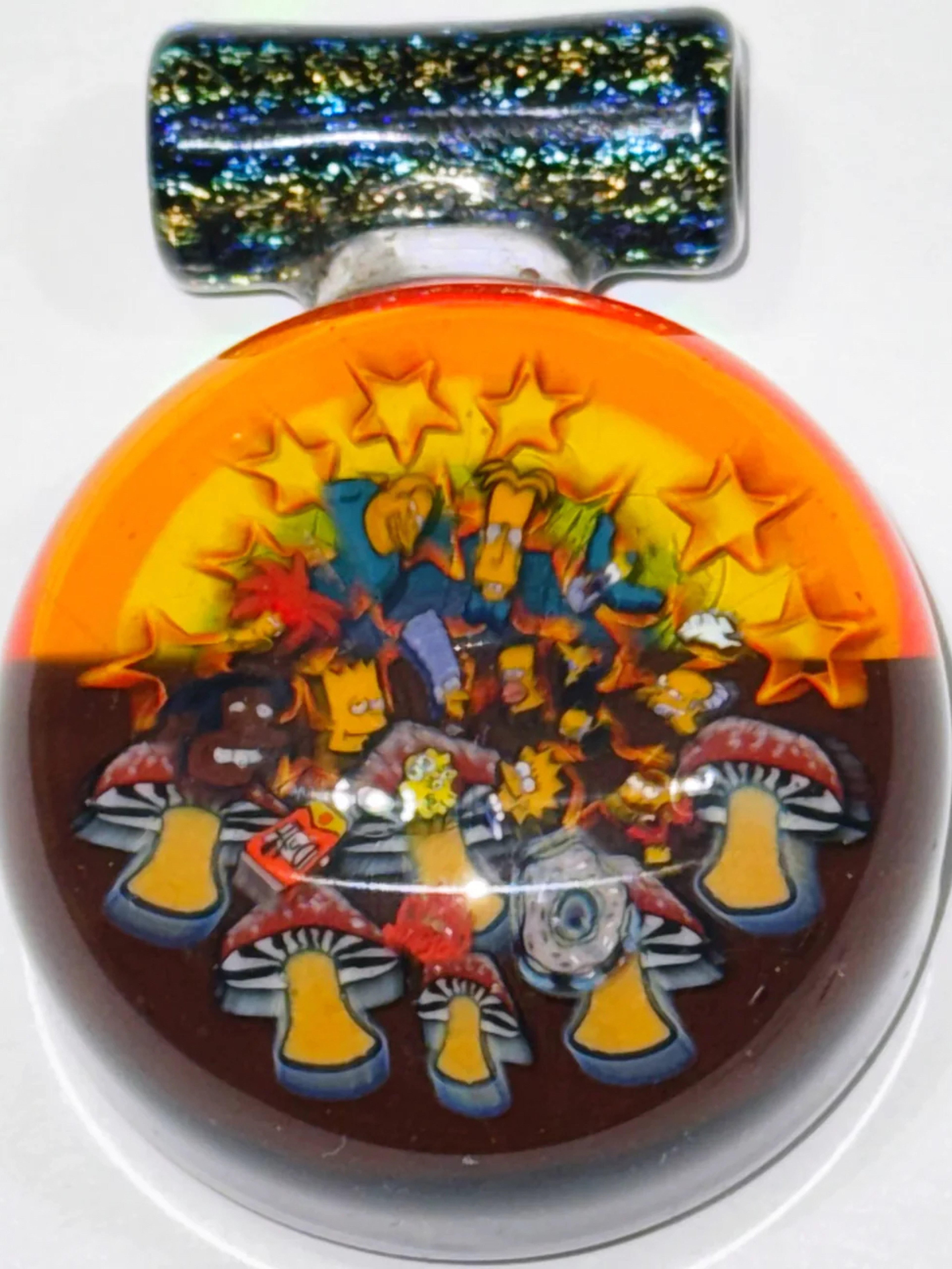 Preview pic of Simpsons Cluster Mushy Pendant