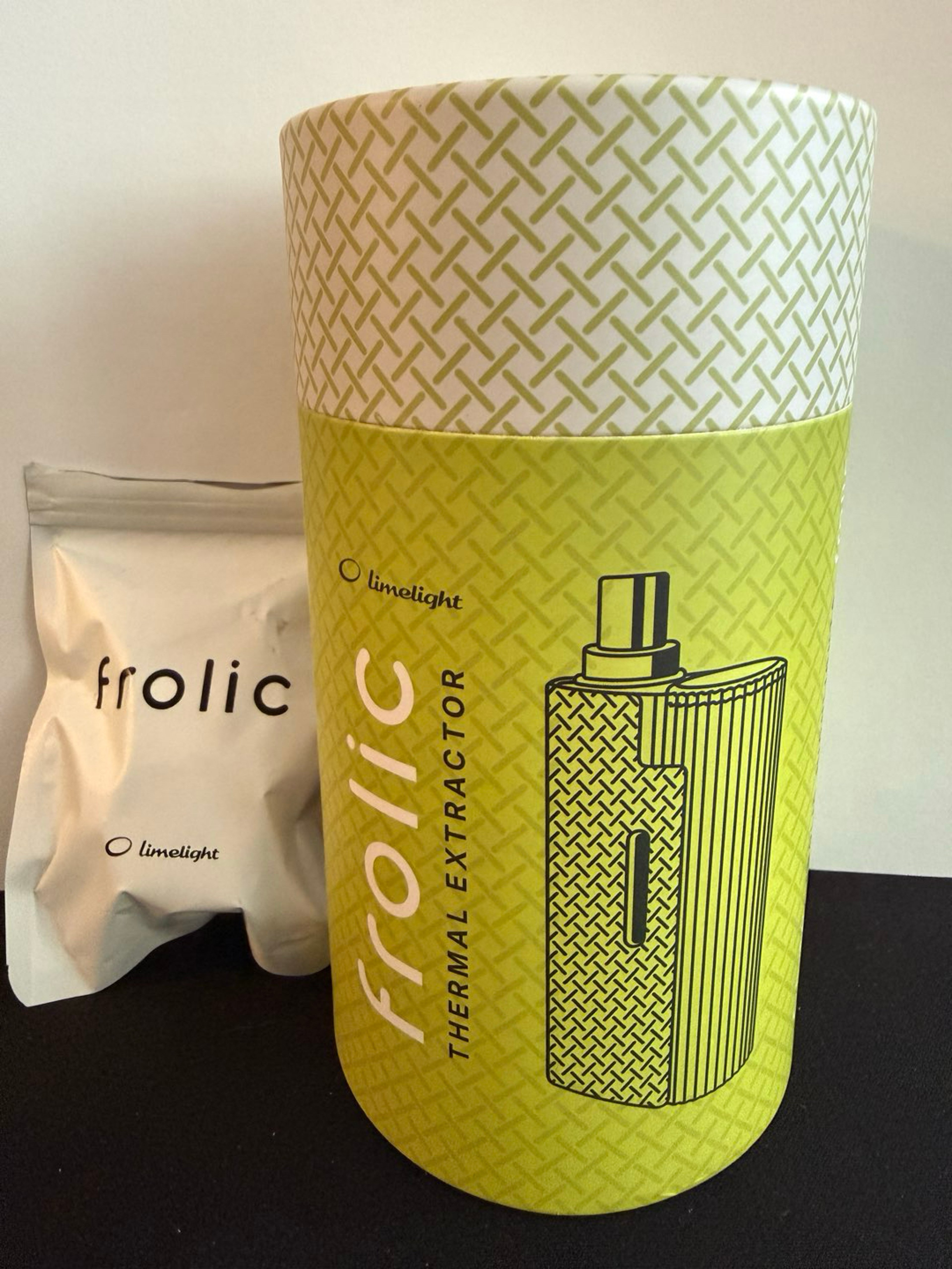 Limelight Frolic Vaporizer + Direct Output Adapter — Used <10 Sessions | OG Packaging & All Inserts | Excellent Condition | Free Shipping image 0