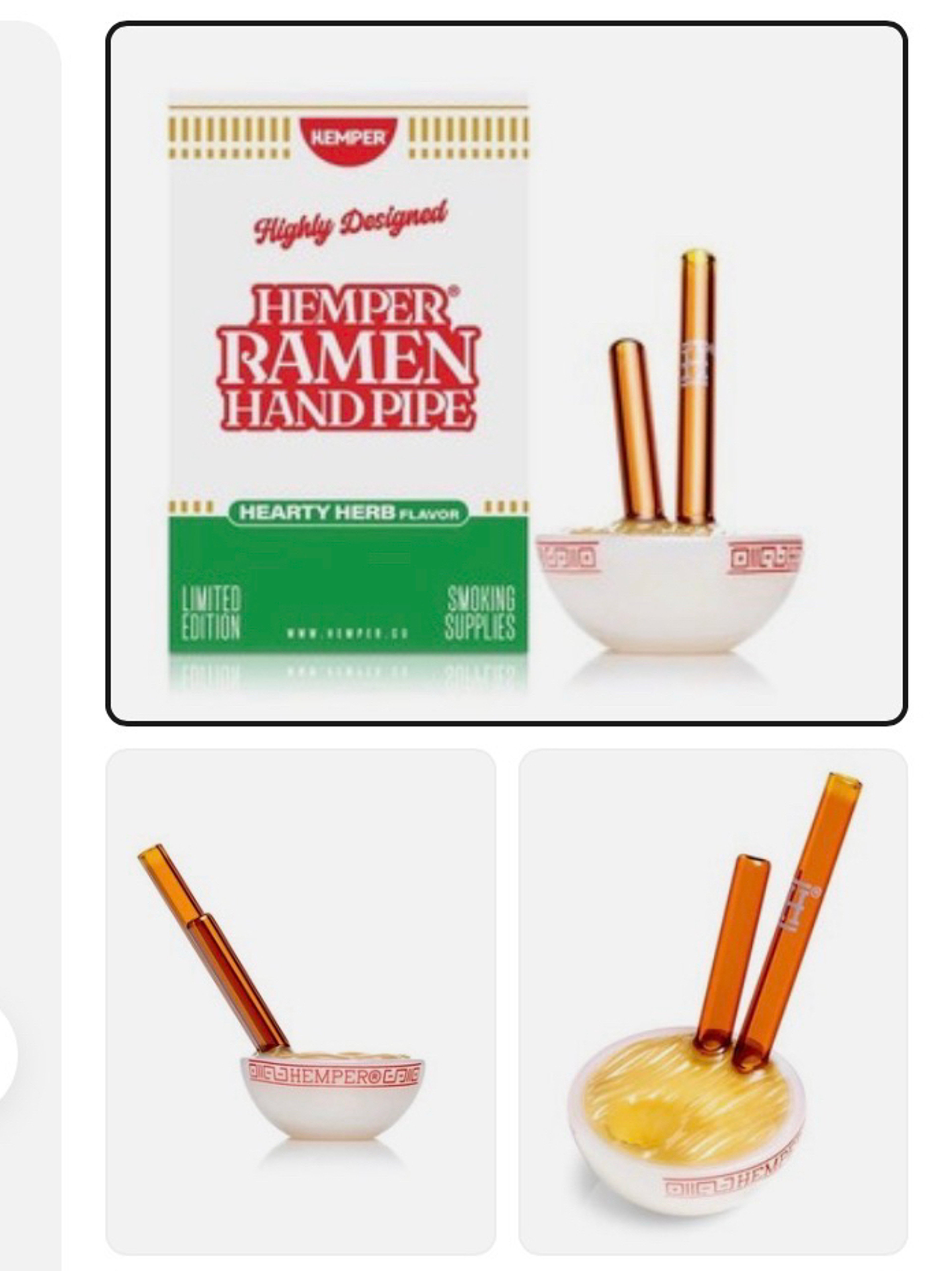 Preview pic of HEMPER Ramen Bowl Hand Pipe