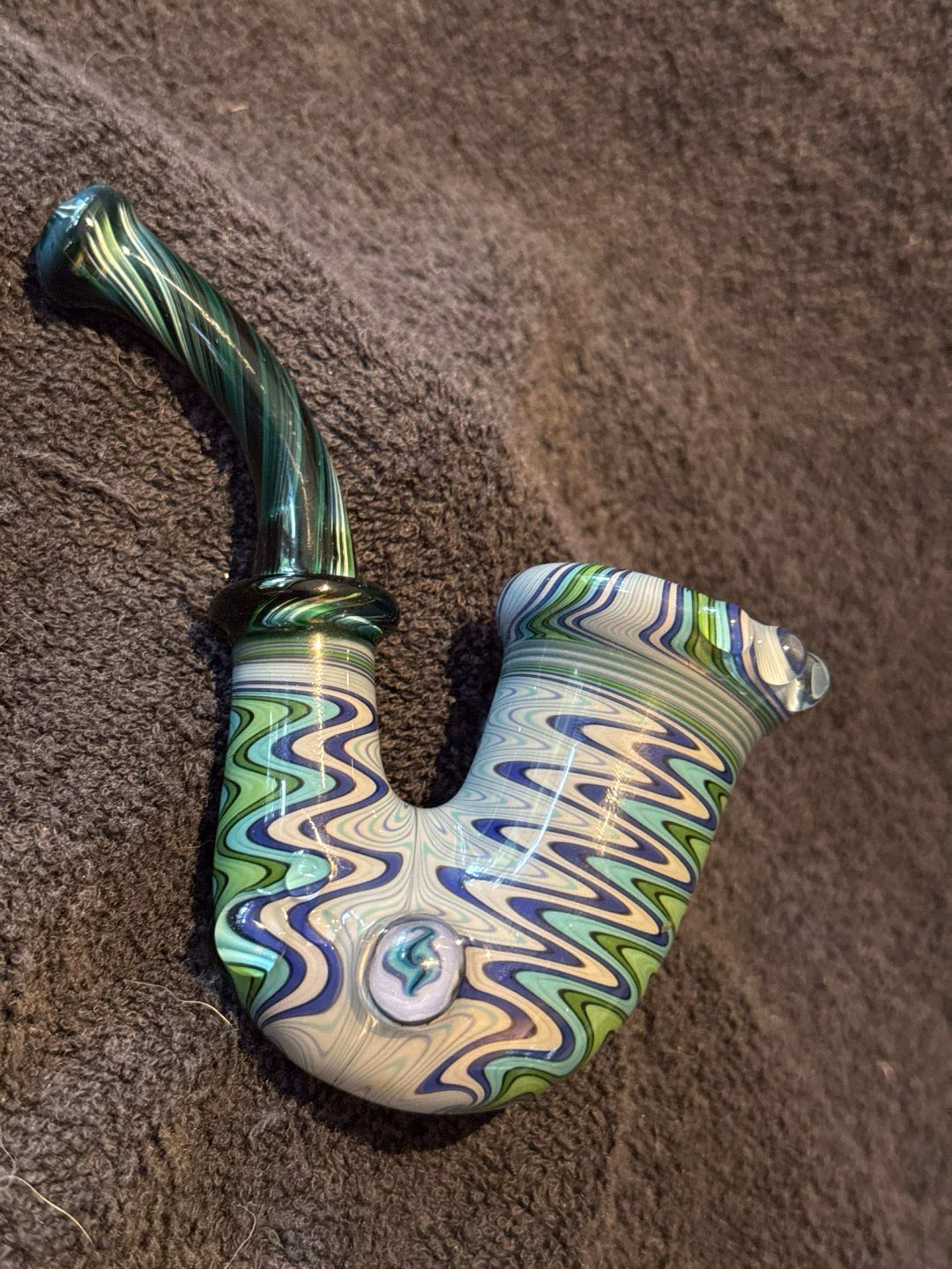 Preview pic of Fat Bottom Glass 5” Wigwag Sherlock