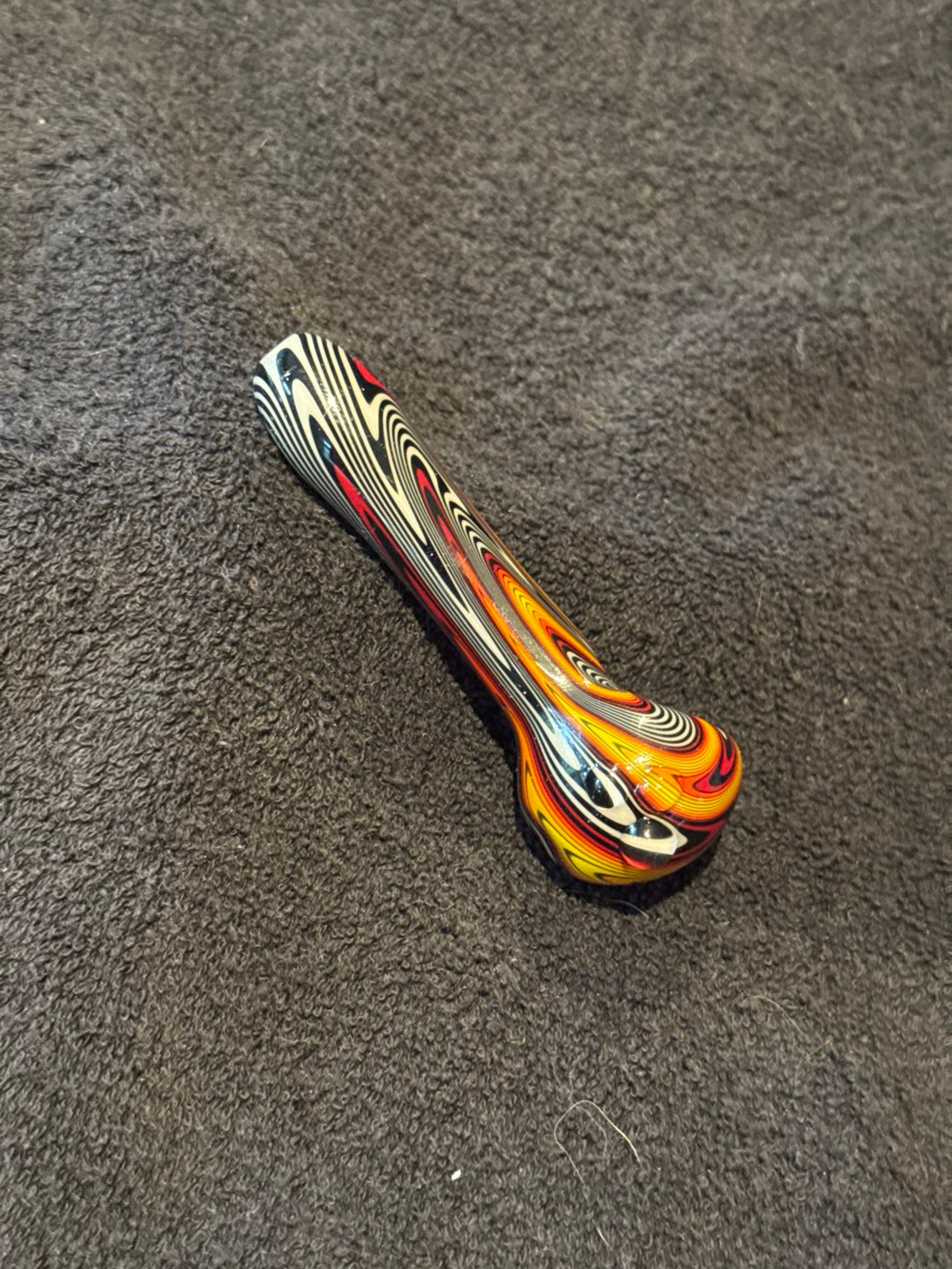 Preview pic of Fat Bottom Glass 4” Wigwag Spoon