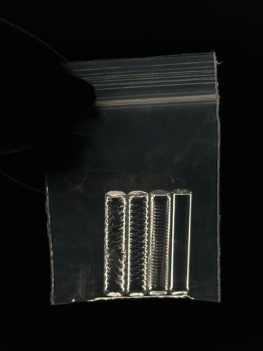 Preview pic of Medium Quartz Pillar 4 Pack