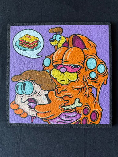 Preview pic of Garfield inspired design LE 11/40