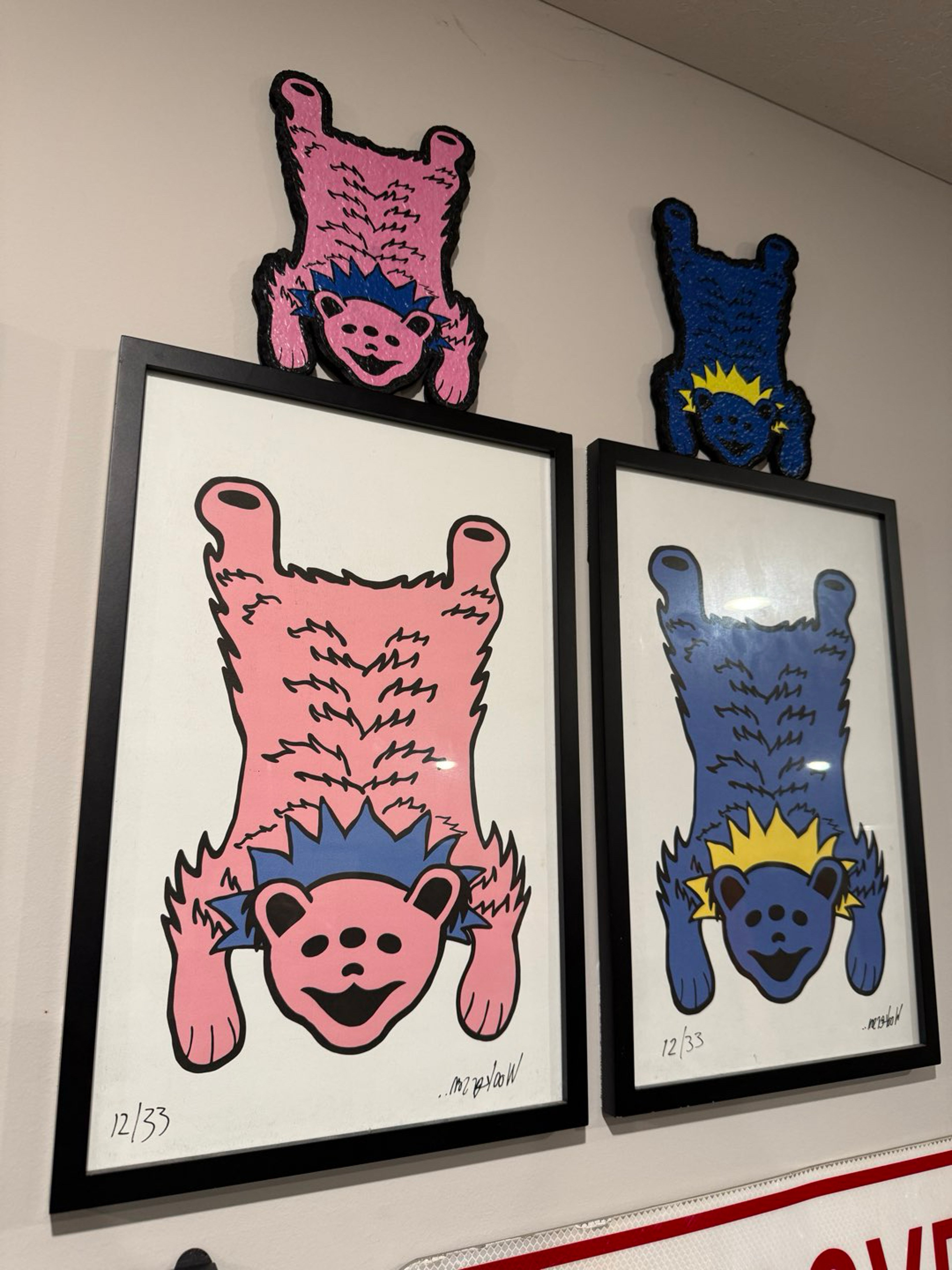 Preview pic of Lot comedy dead bear set