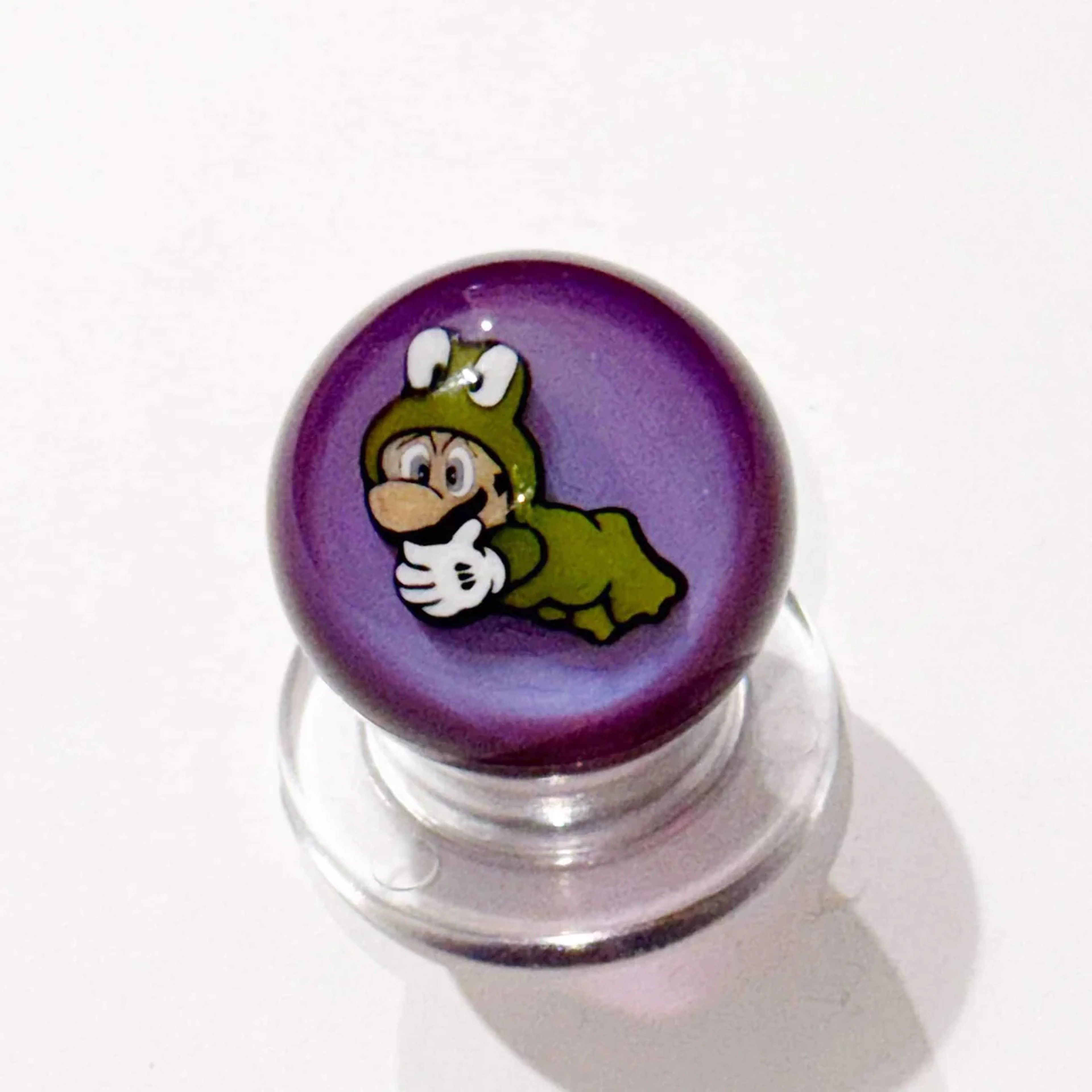 Micro’s Workshop Frog Mario Marble image 0