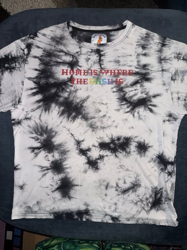 Preview pic of Gz1 home is where the hash is T shirt xl